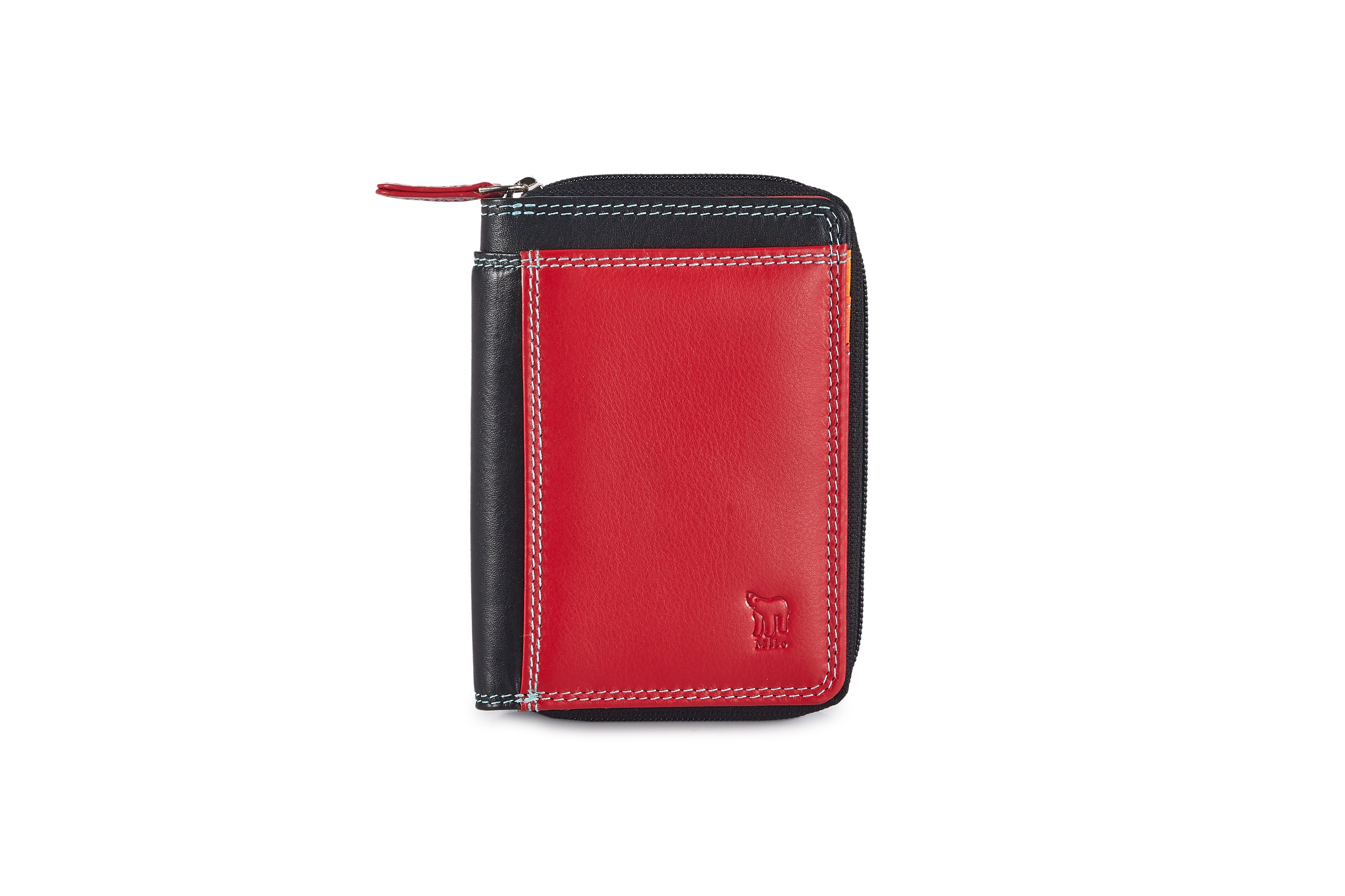Nice Nappa Leather Multi-Colored Wallet