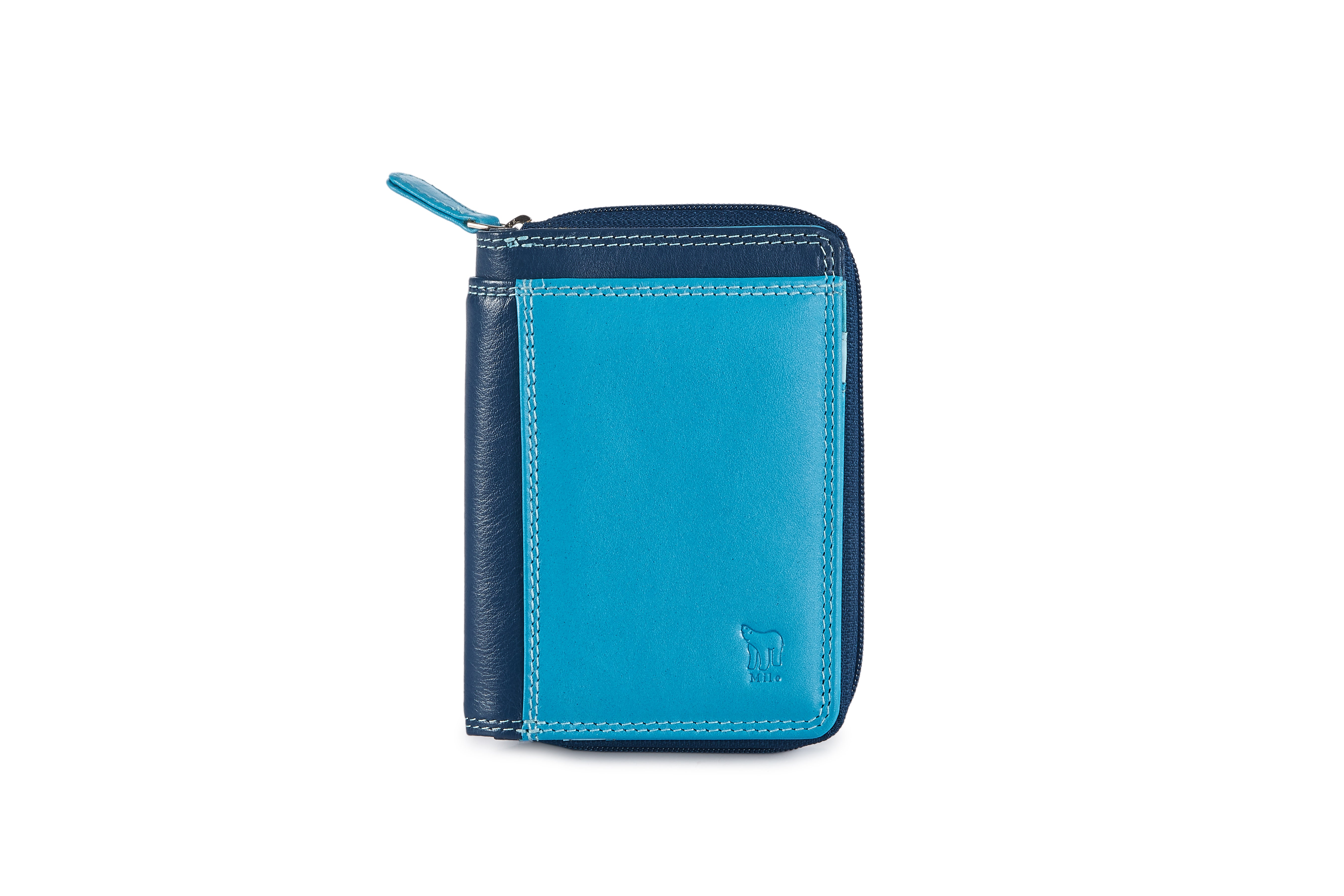 Nice Nappa Leather Multi-Colored Wallet