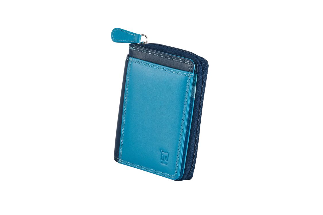 Nice Nappa Leather Multi-Colored Wallet