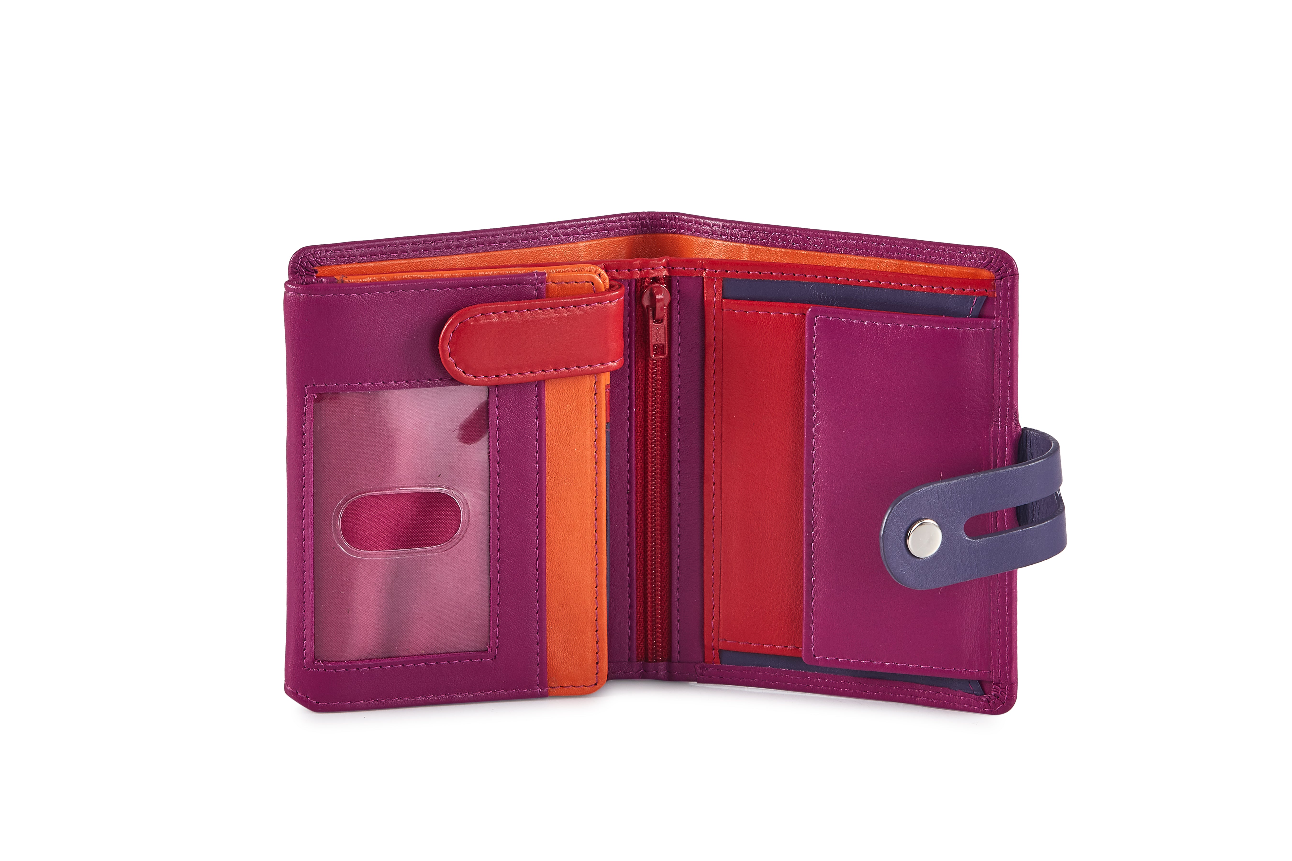 Victoria | Style - 503, Colorful Leather wallet