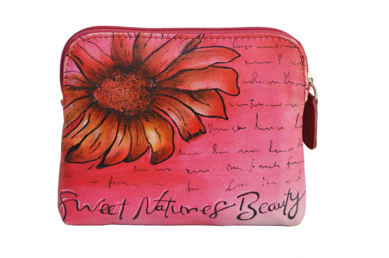 Style # 72262 - Hand painted Art coin wallet