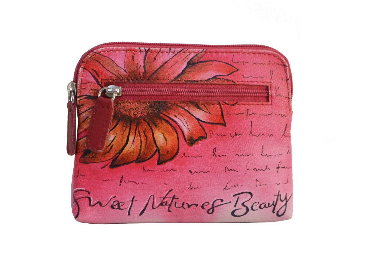 Style # 72262 - Hand painted Art coin wallet