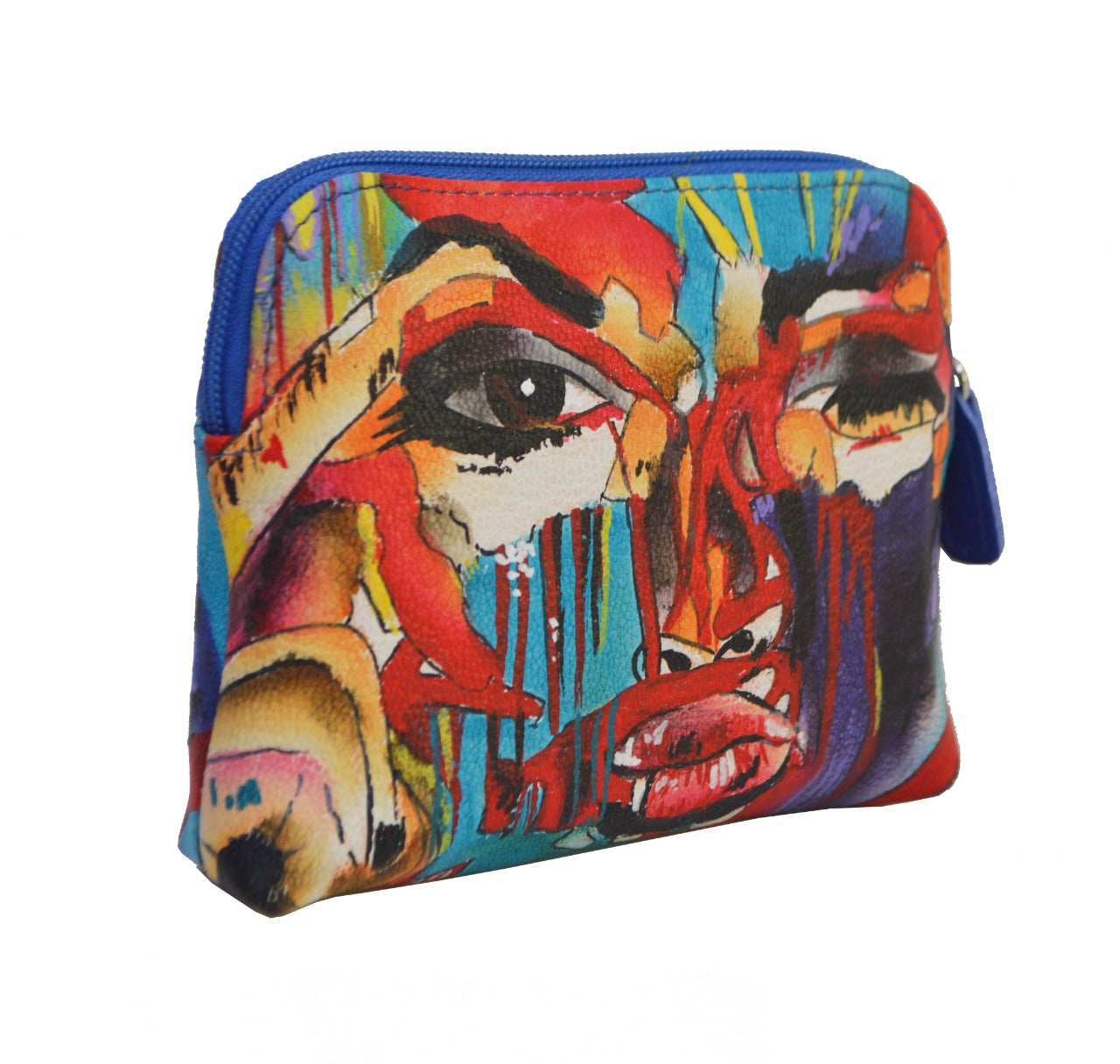 Style # 72262 - Hand painted Art coin wallet