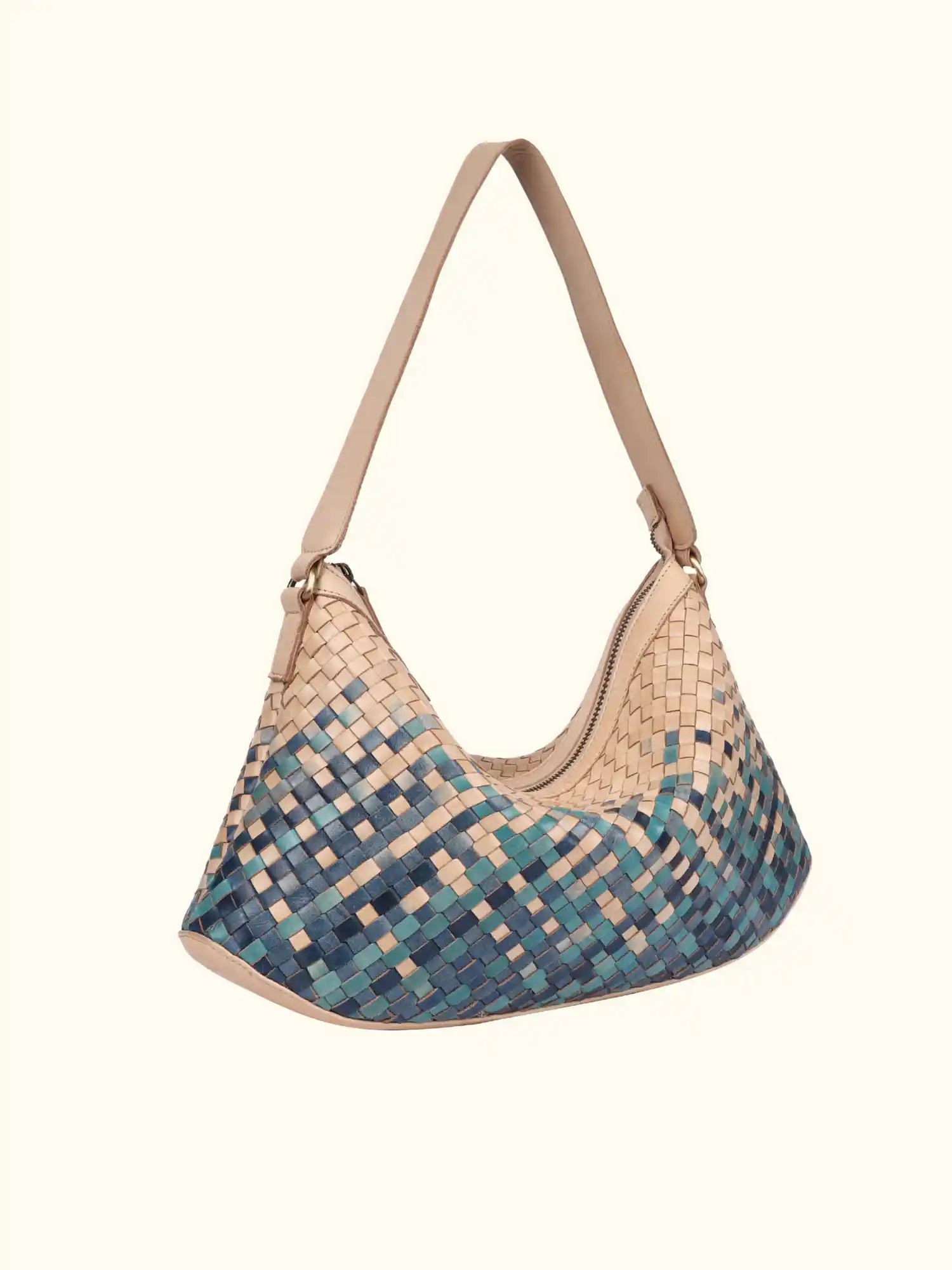 Blue-Ivory