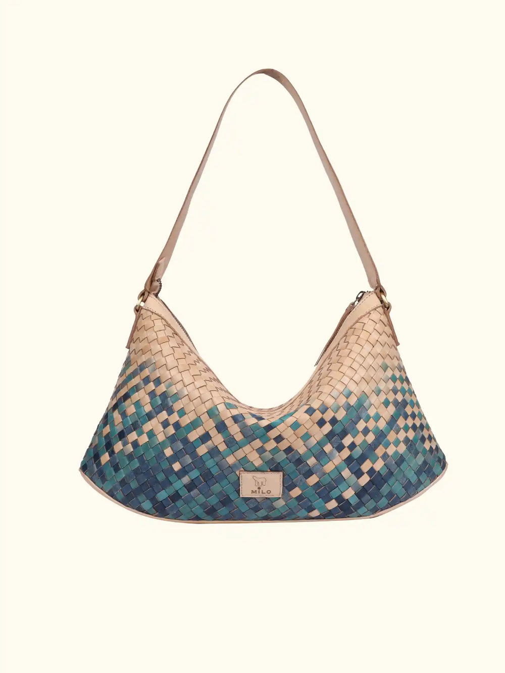 Blue-Ivory