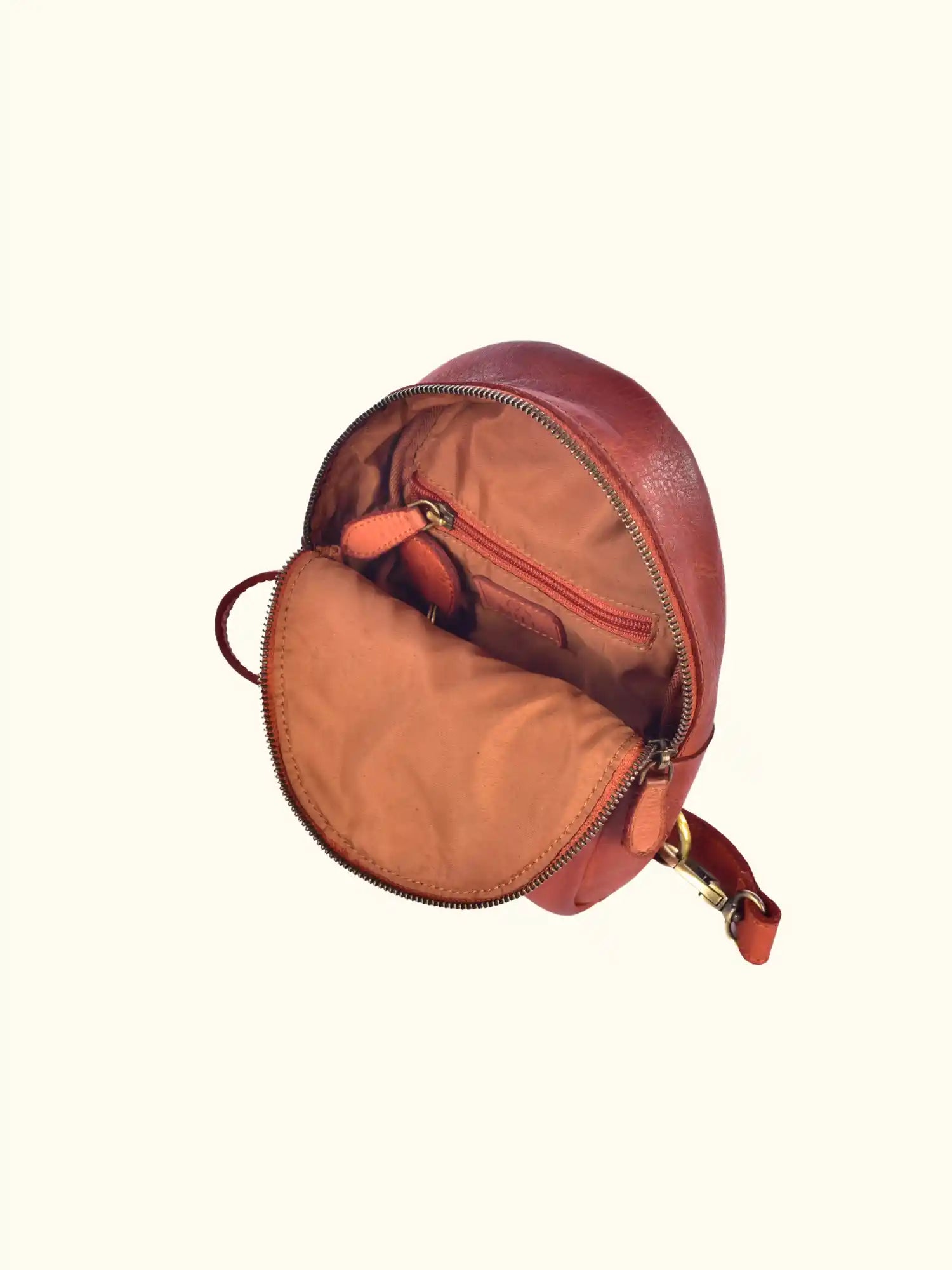 Vittoria Washed Leather Side Bag