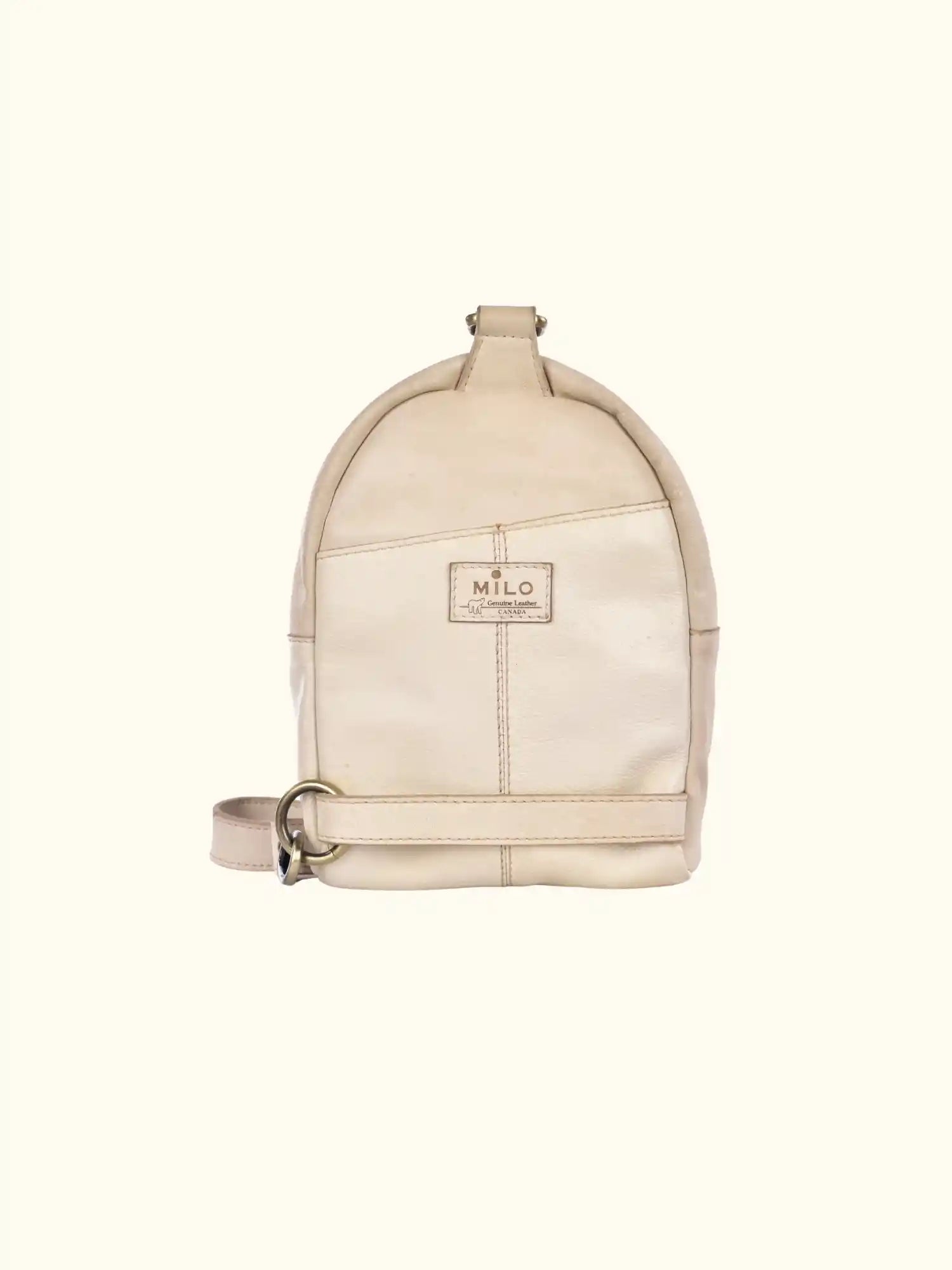 Vittoria Washed Leather Side Bag