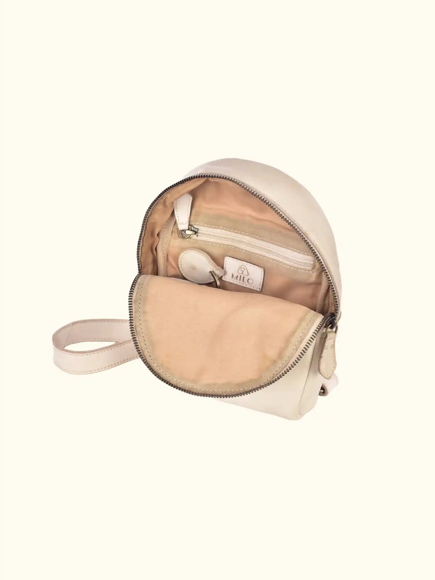 Vittoria Washed Leather Side Bag