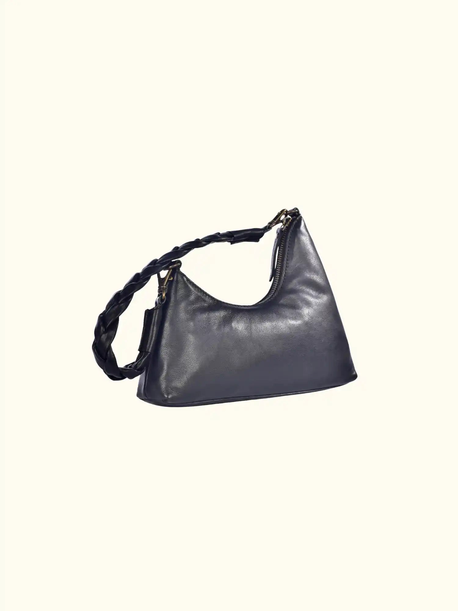 Velutto Washed Leather Shoulder Bag