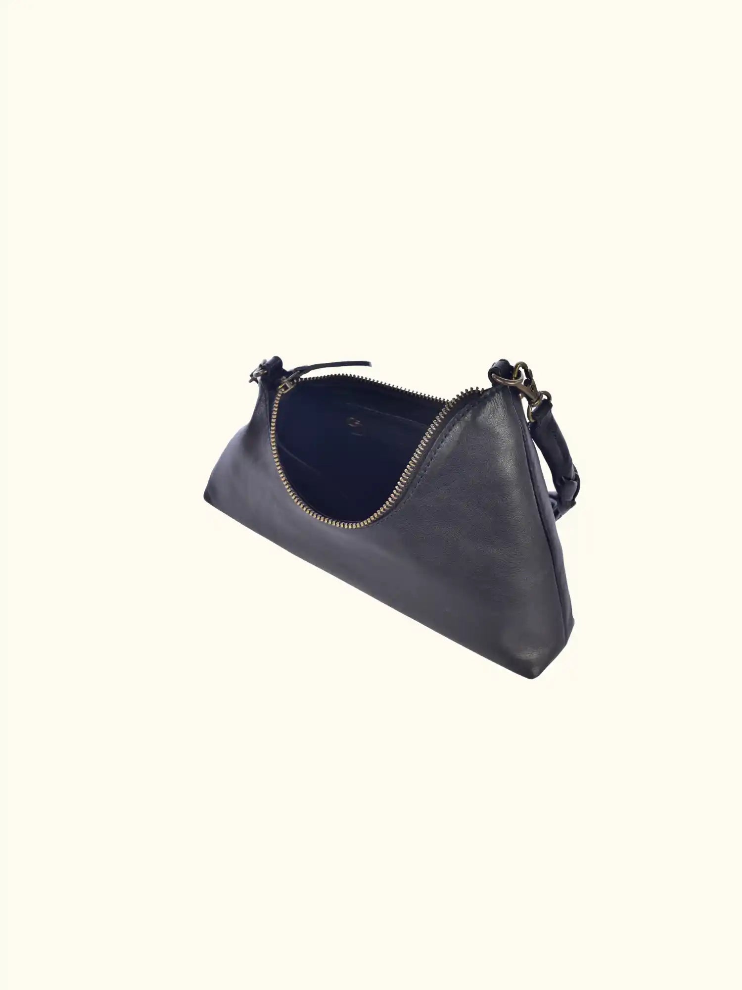 Velutto Washed Leather Shoulder Bag