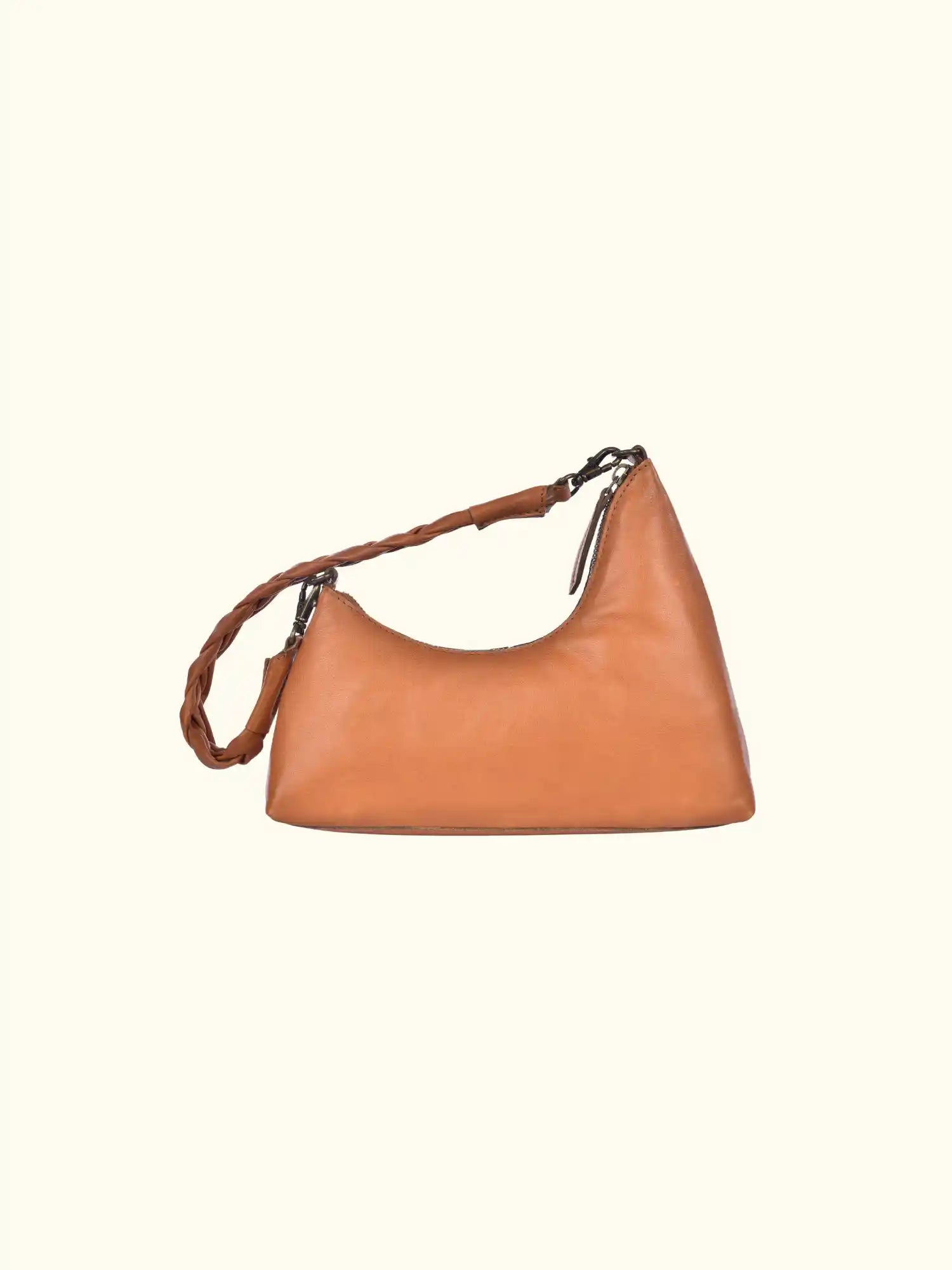 Velutto Washed Leather Shoulder Bag