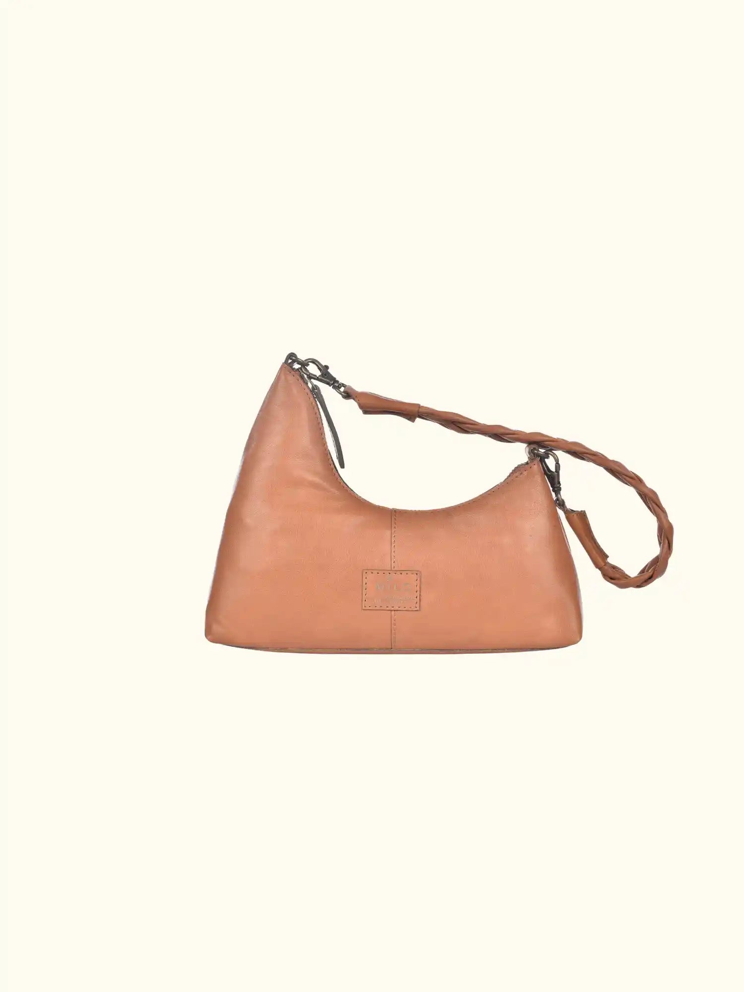Velutto Washed Leather Shoulder Bag