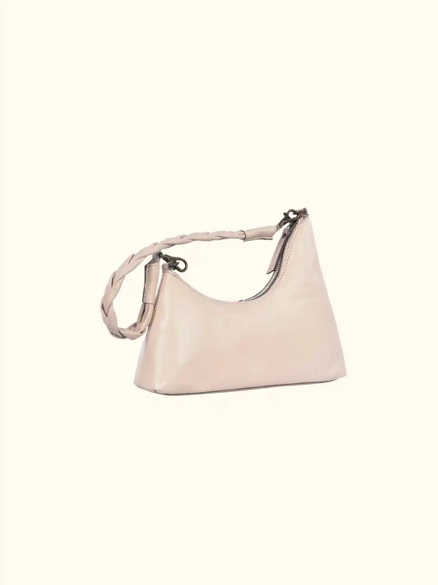 Velutto Washed Leather Shoulder Bag