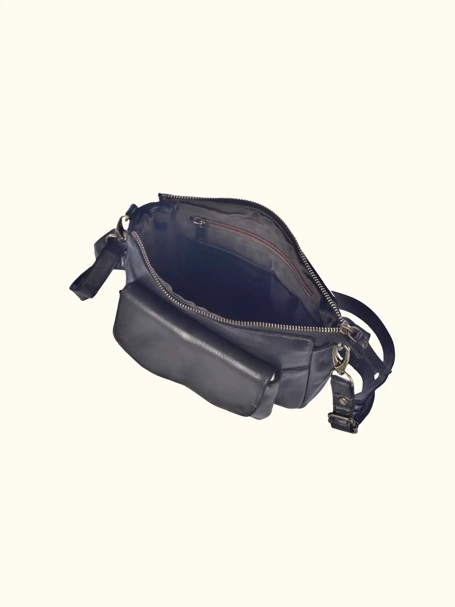 Dolcezza Washed Leather Crossbody