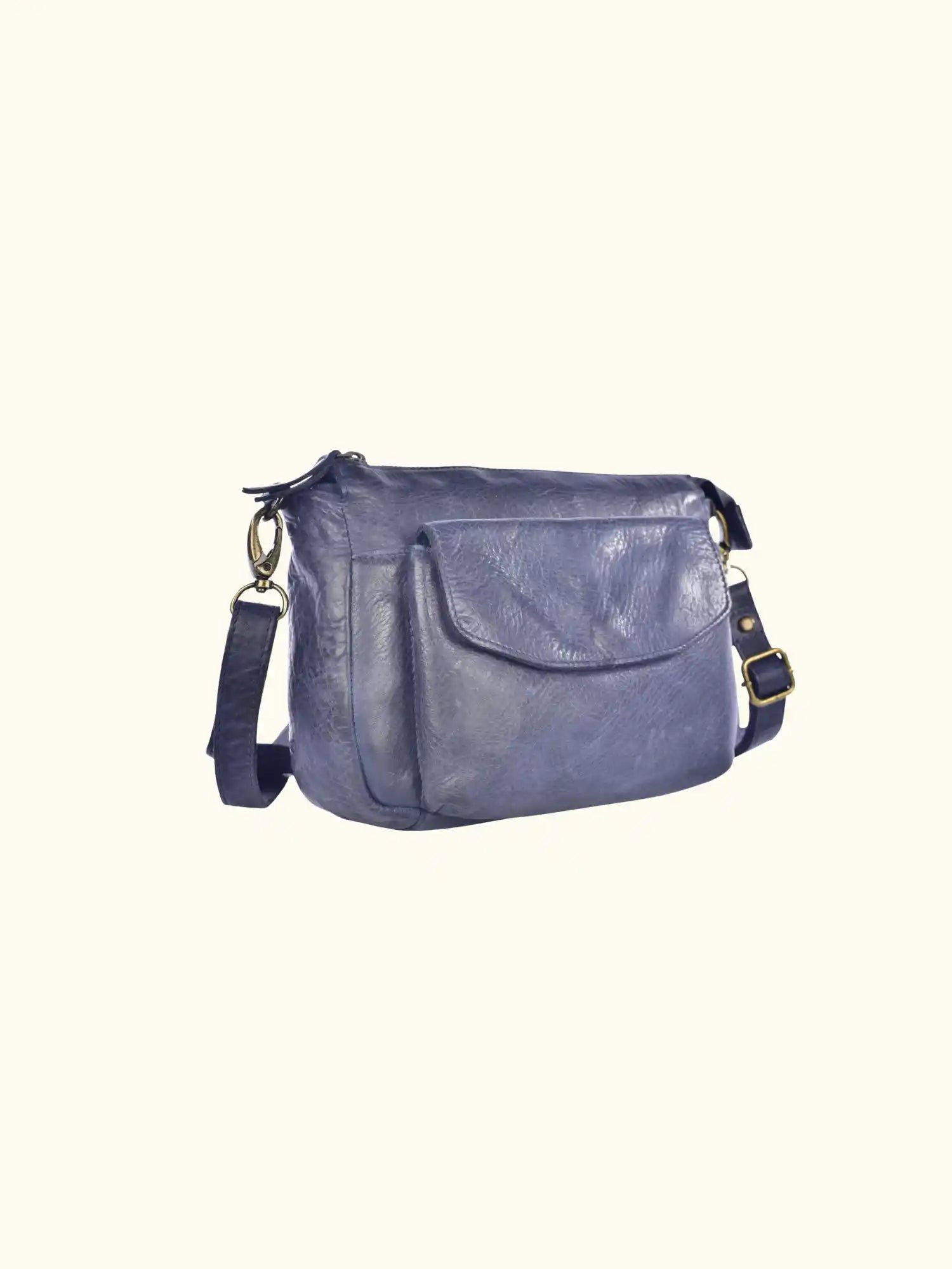 Dolcezza Washed Leather Crossbody