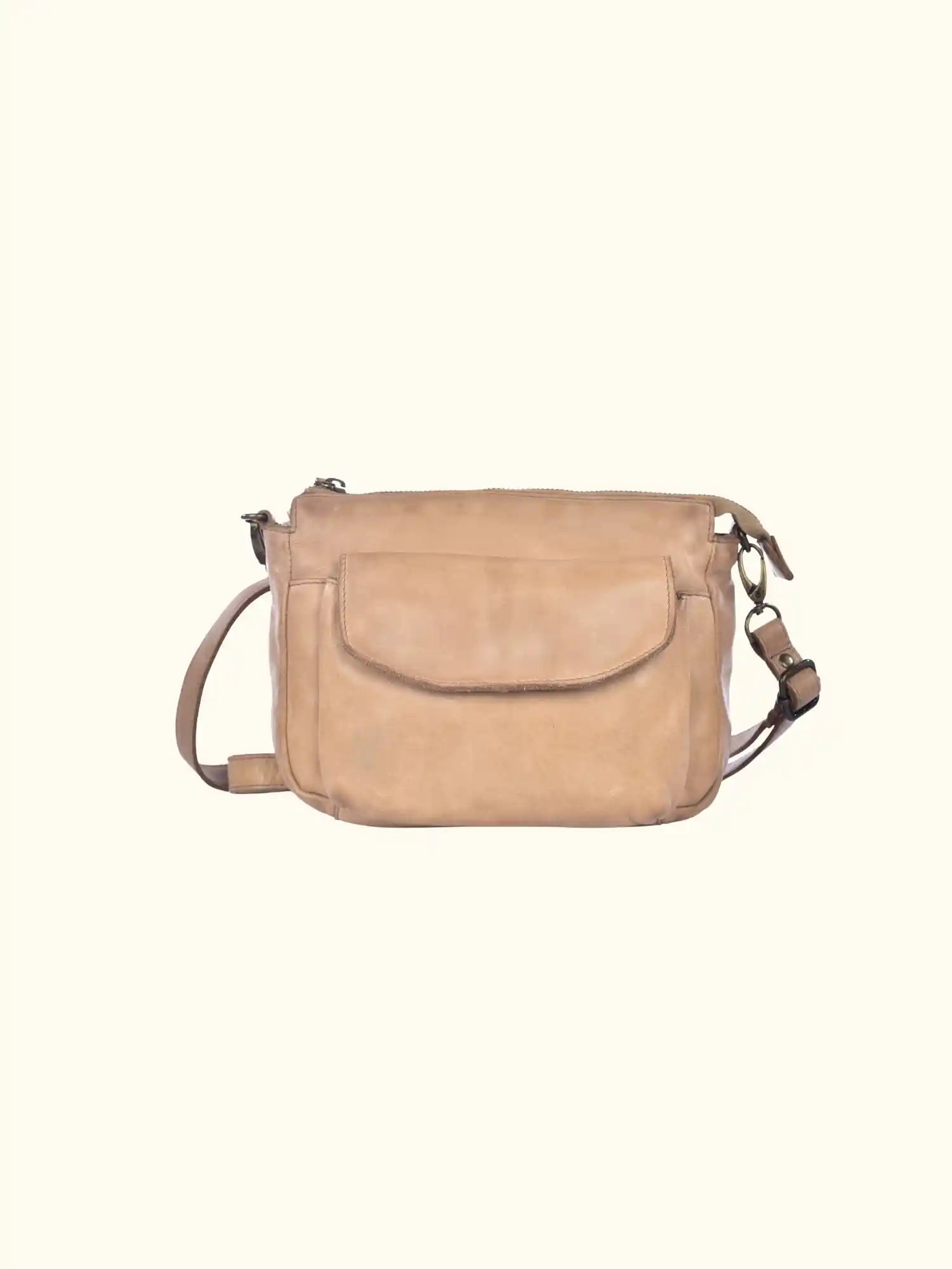 Dolcezza Washed Leather Crossbody