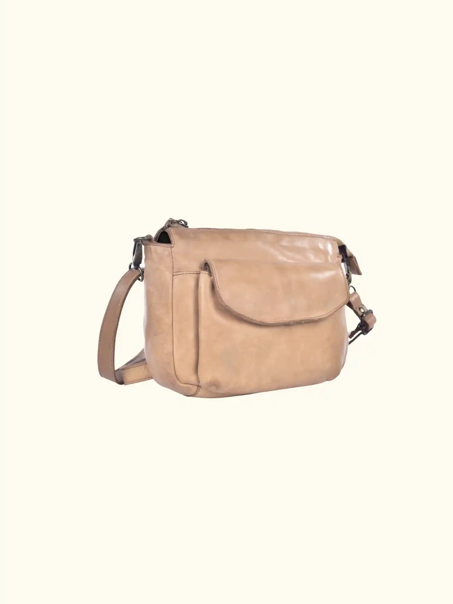 Dolcezza Washed Leather Crossbody