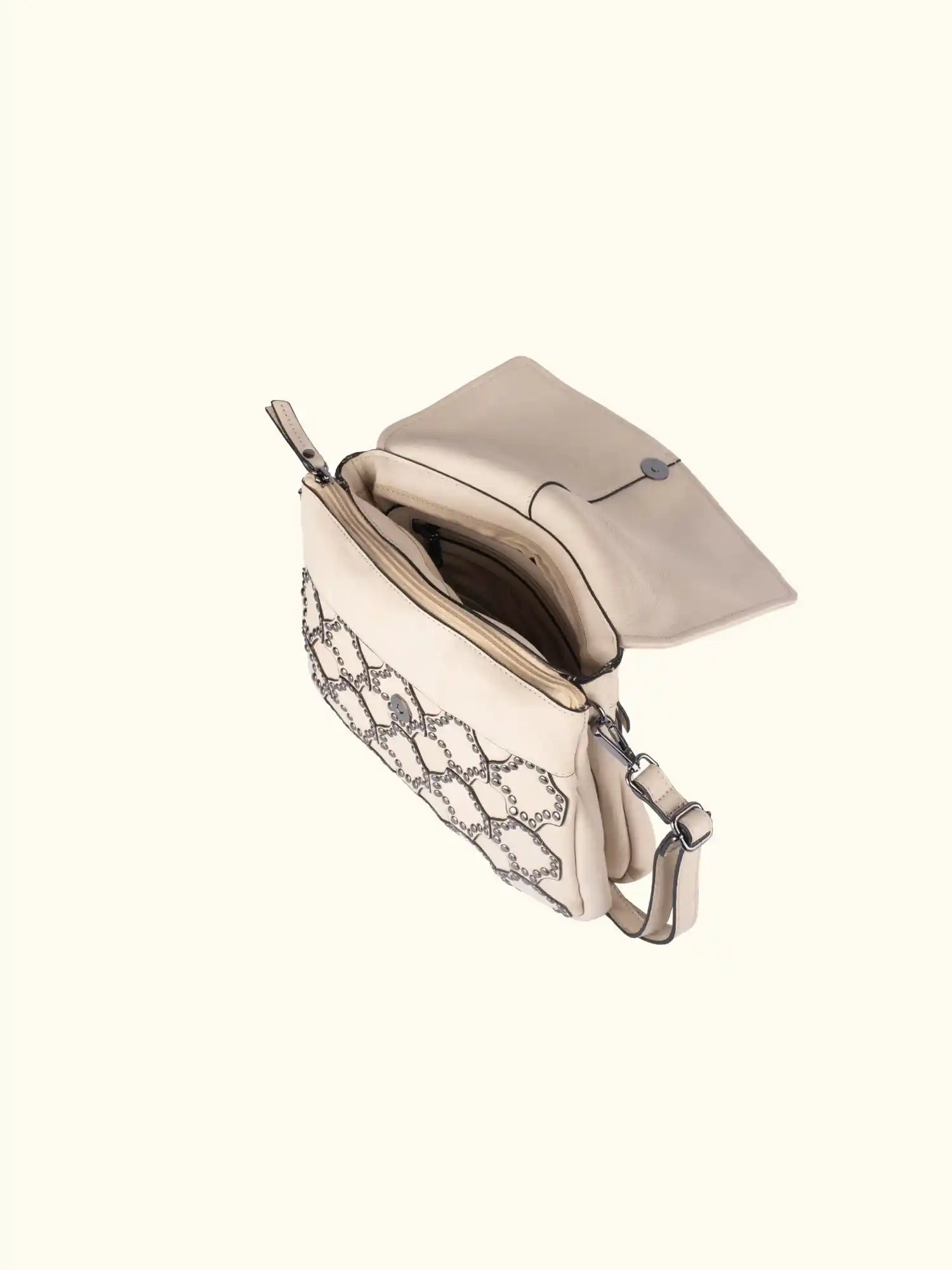 Cecilia Washed Leather Crossbody Bag