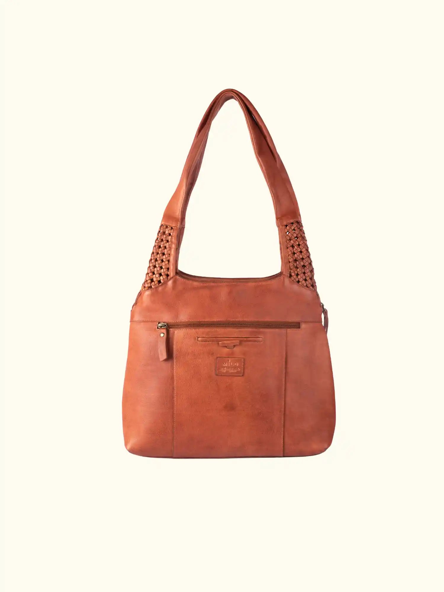 Adela - Washed Leather Tote Bag