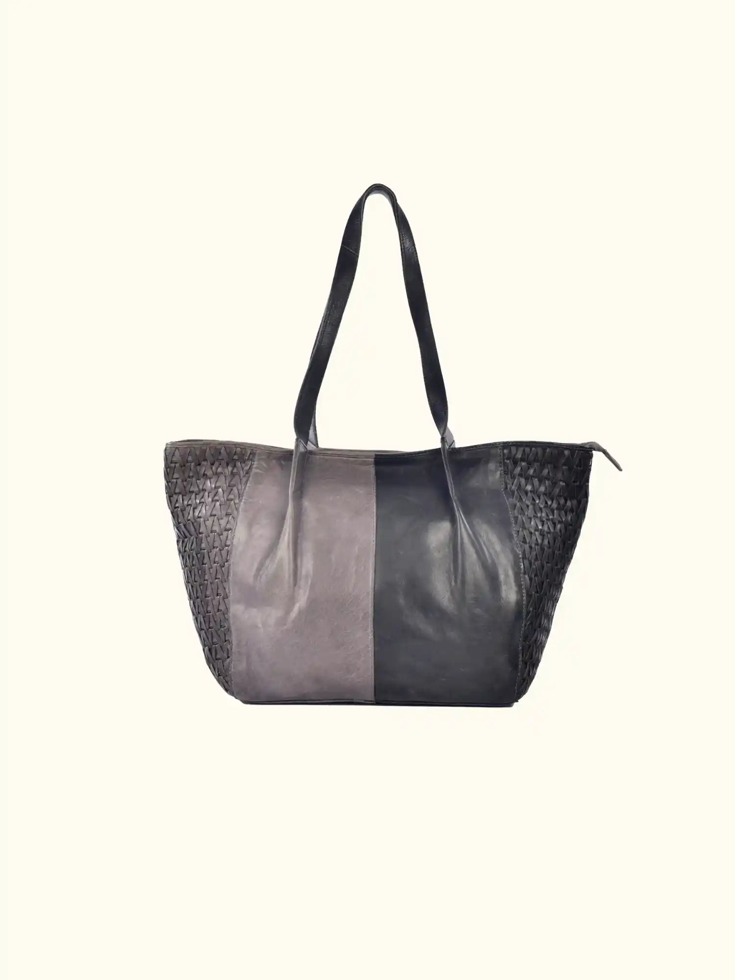 Danielle - Washed Leather Shoulder Bag