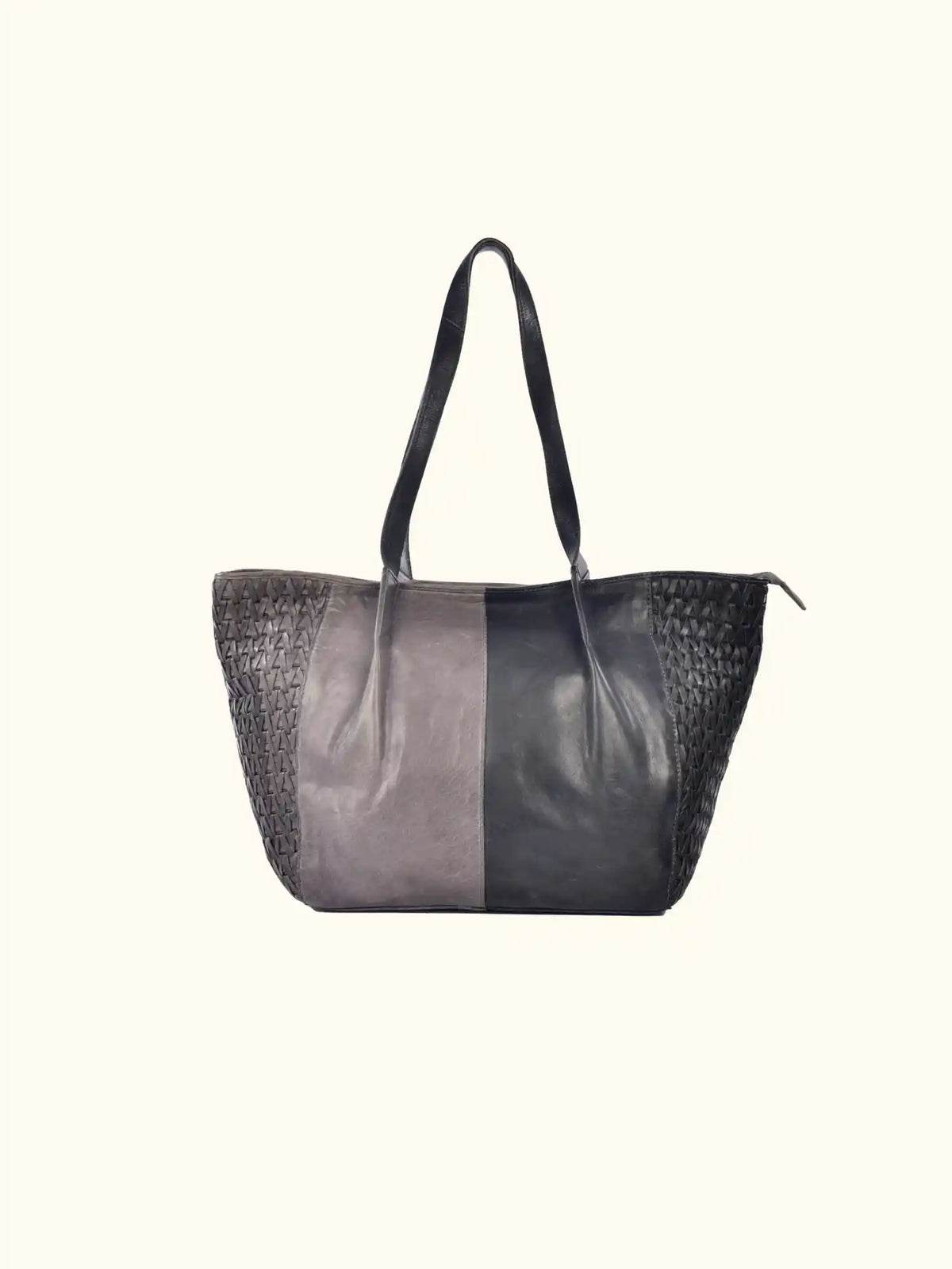 Danielle - Washed Leather Shoulder Bag