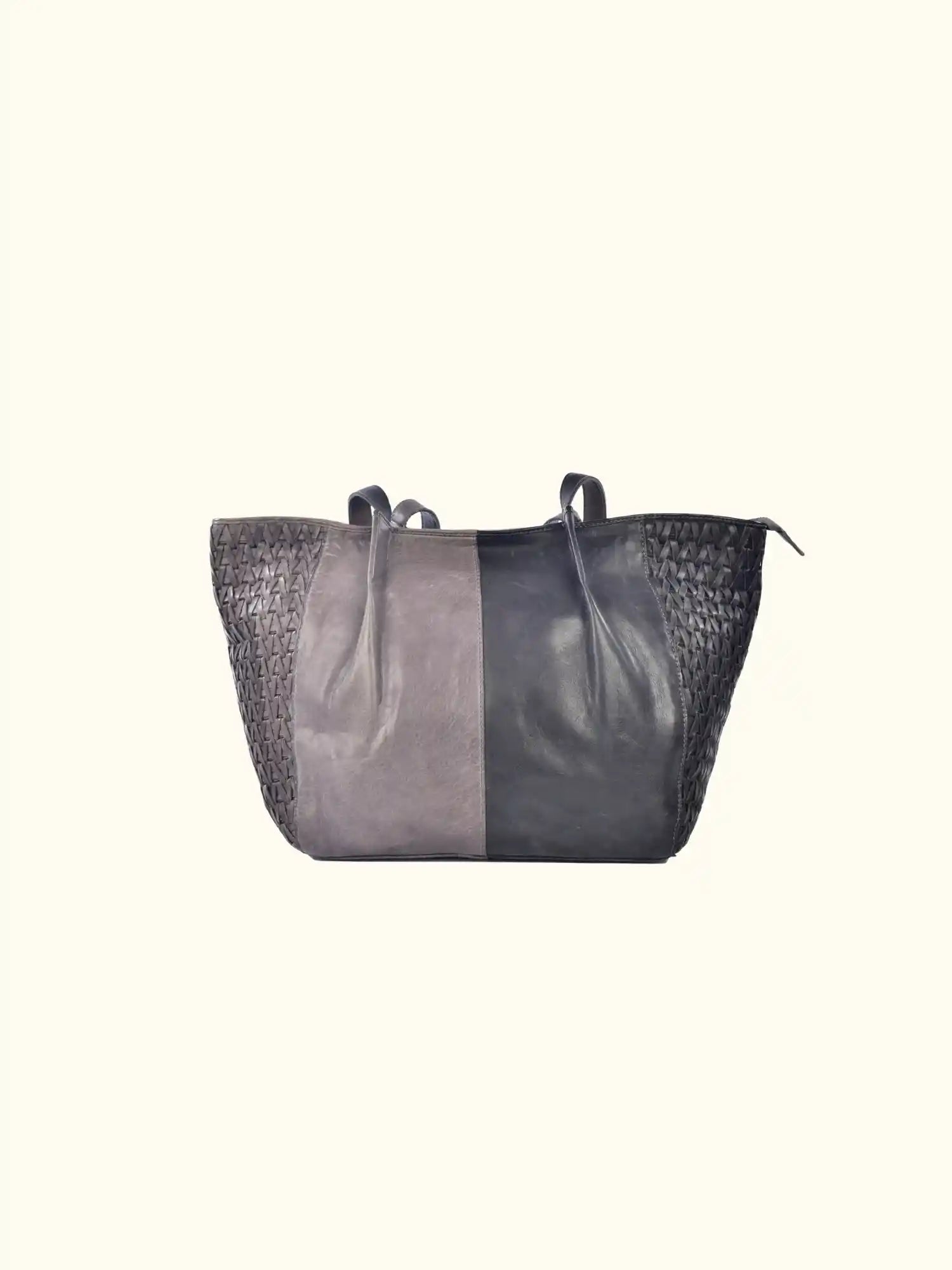 Danielle - Washed Leather Shoulder Bag