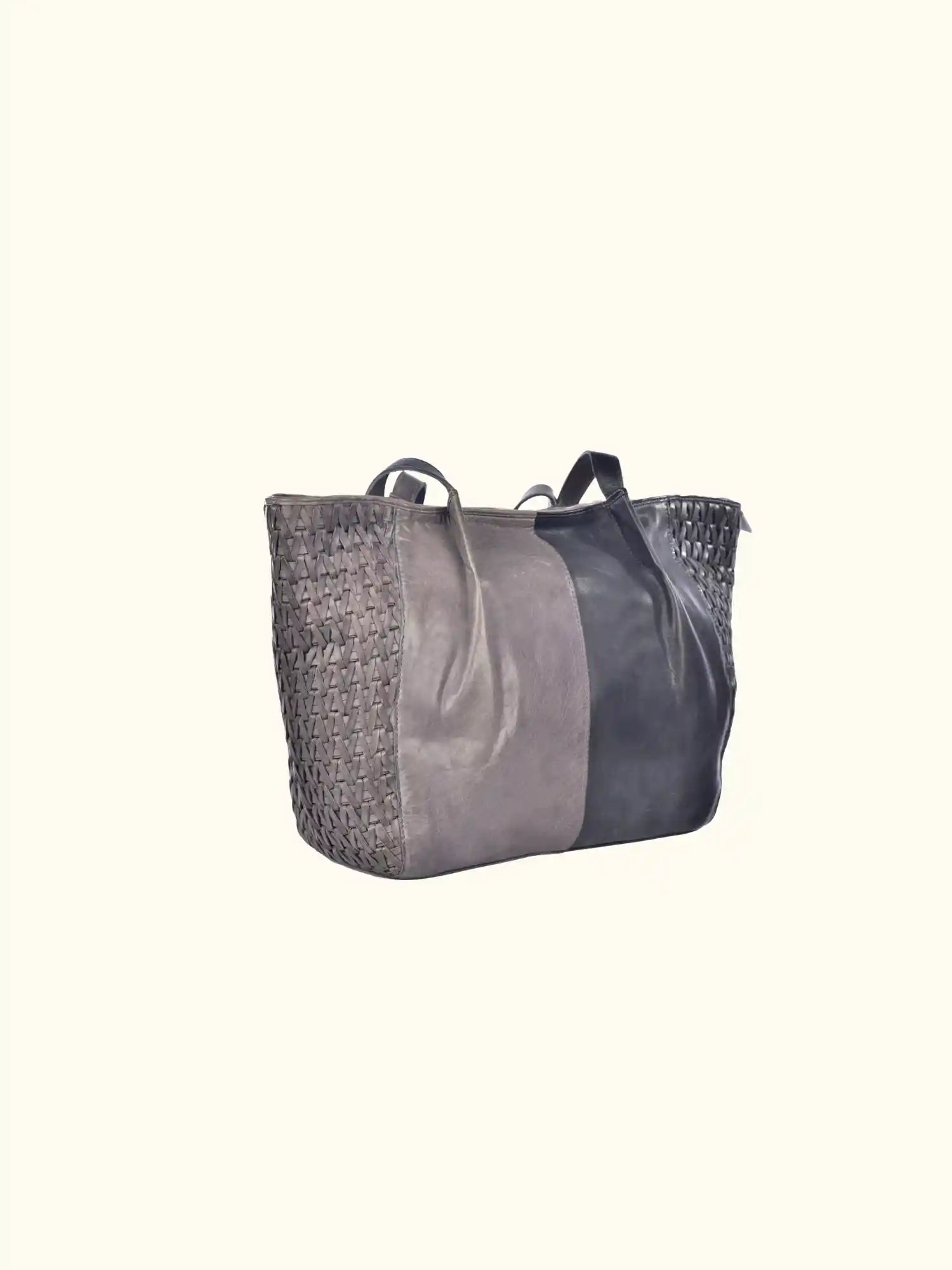 Danielle - Washed Leather Shoulder Bag