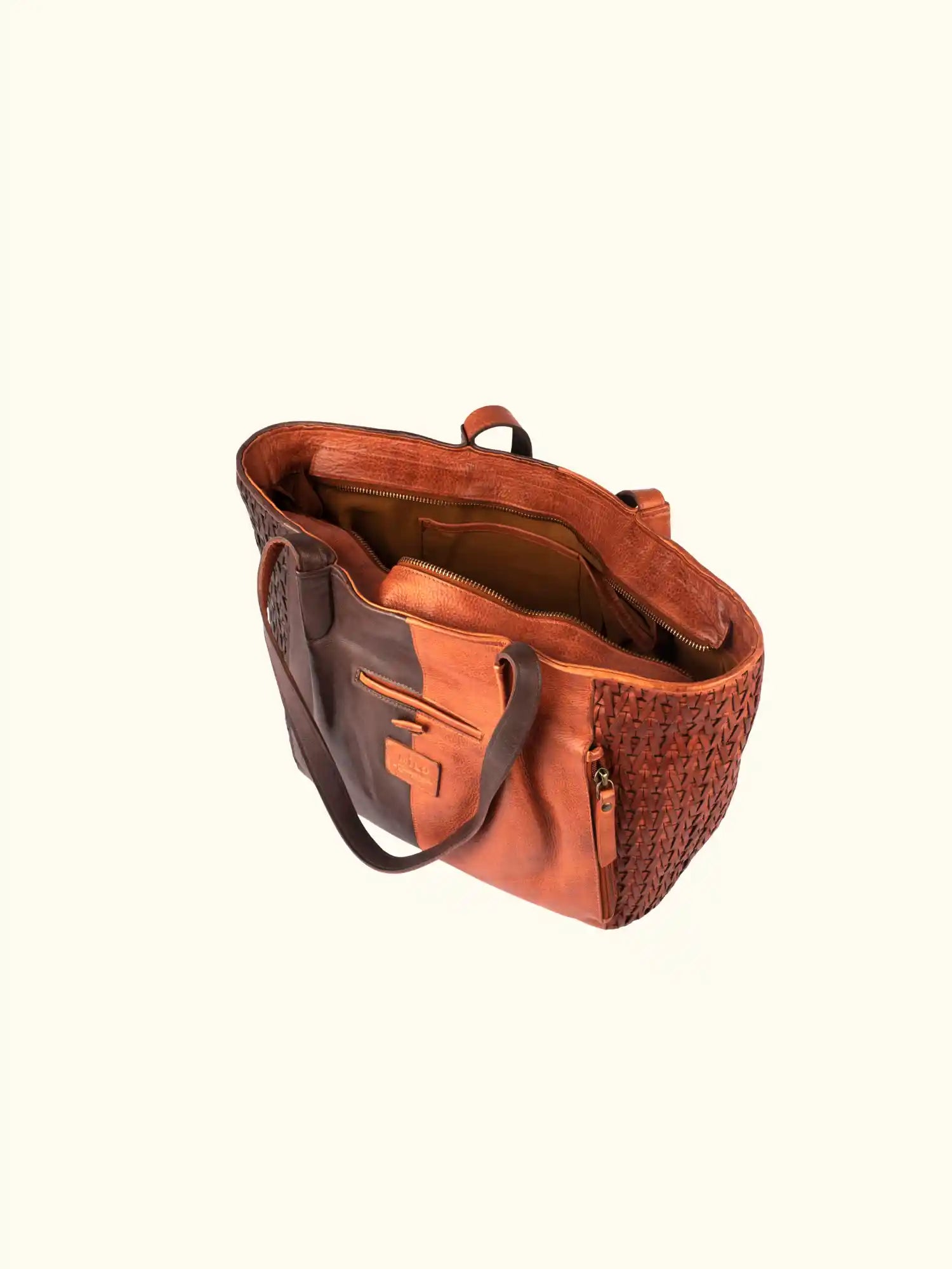 Danielle - Washed Leather Shoulder Bag