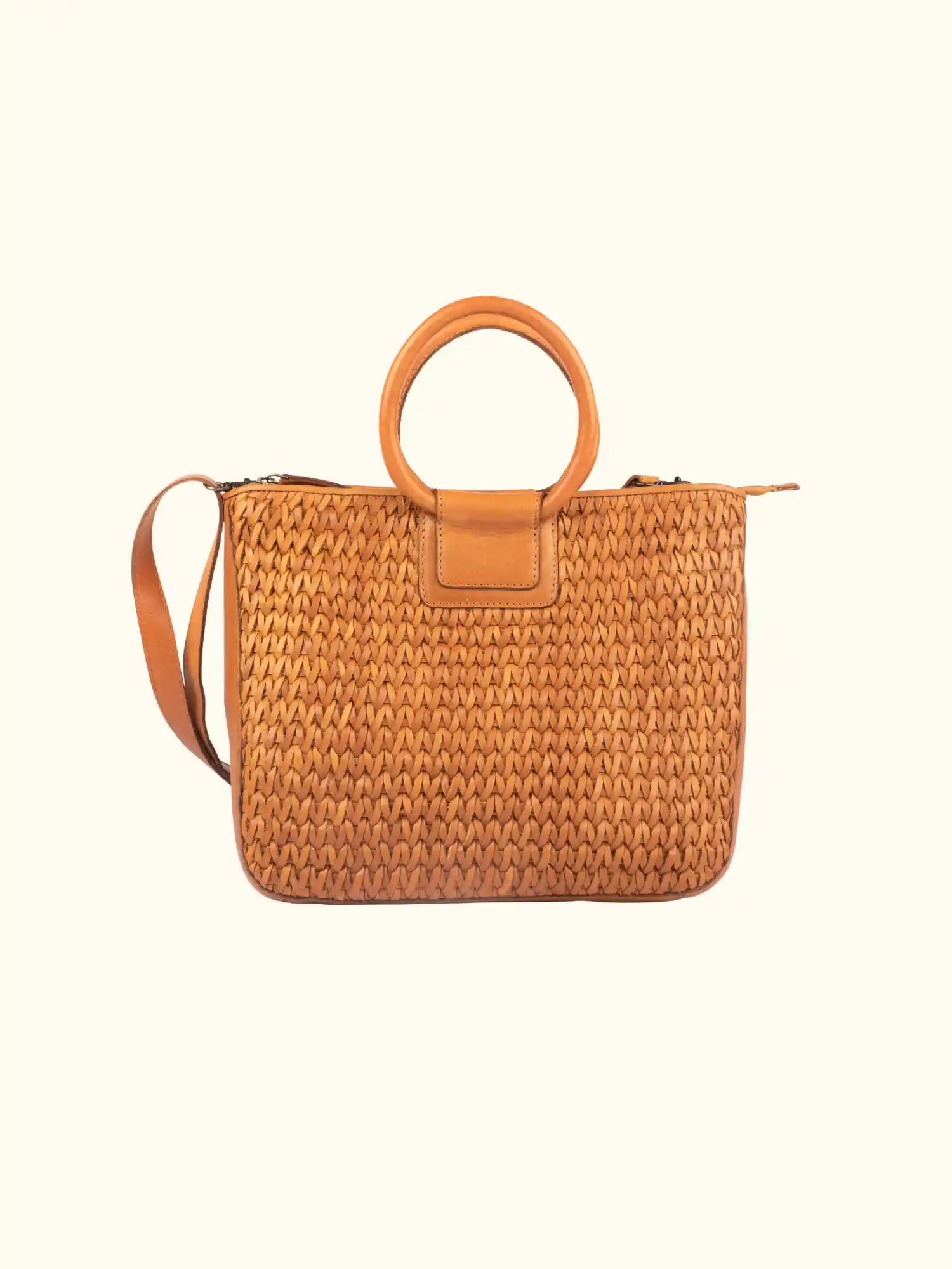 Amelia - Washed Leather Handbag for Women