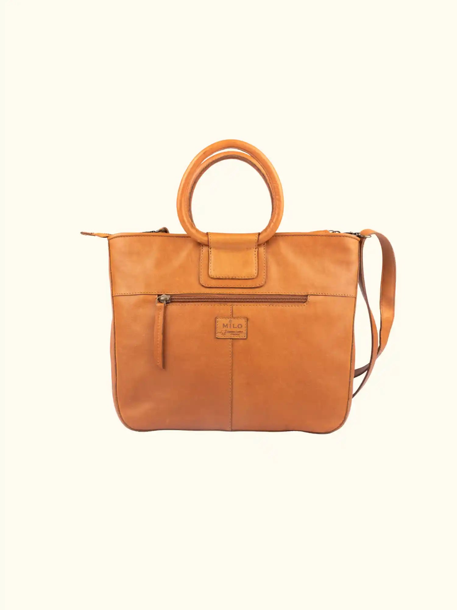Amelia - Washed Leather Handbag for Women