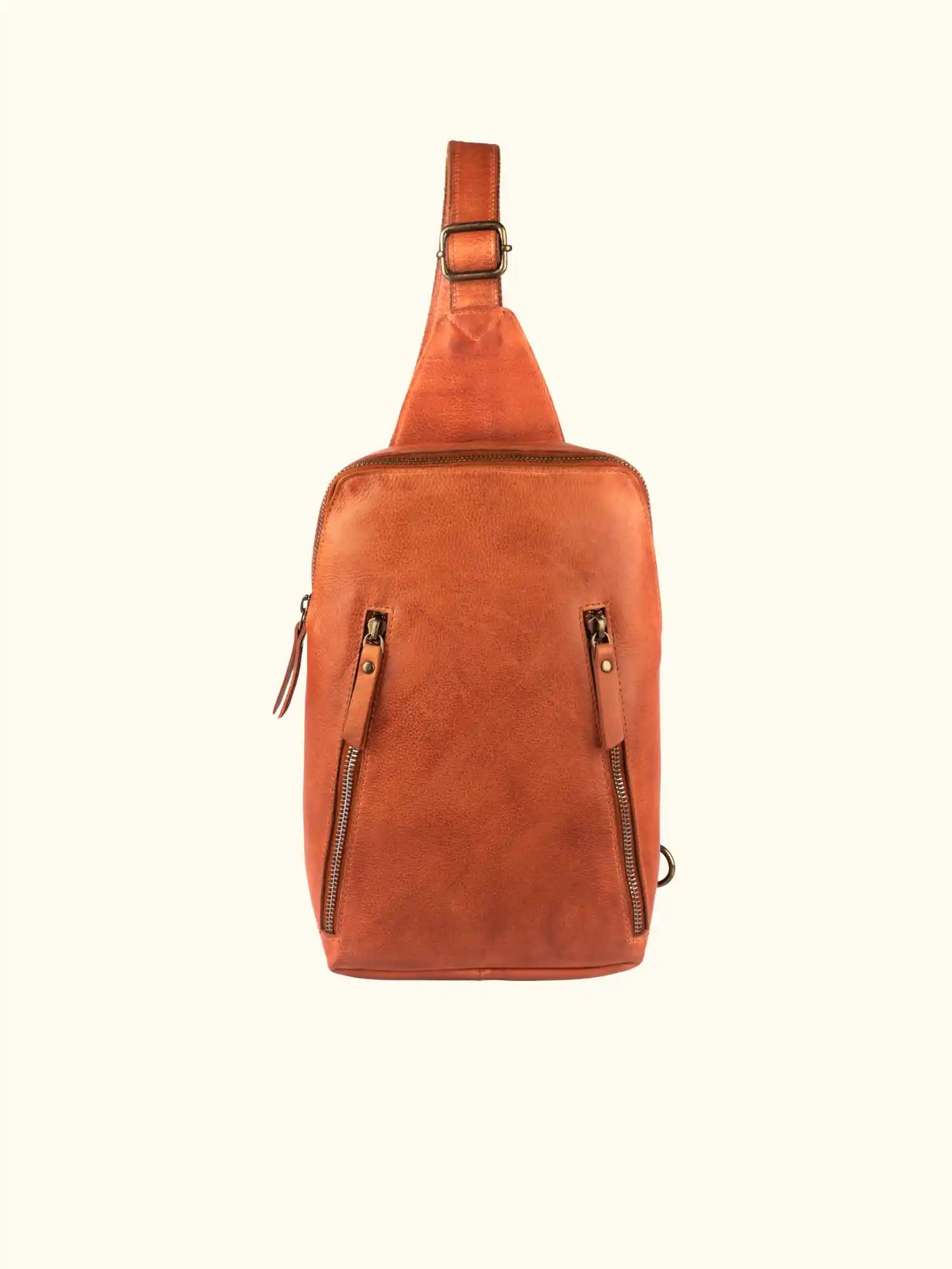 Constance Washed Leather Crossbody Bag