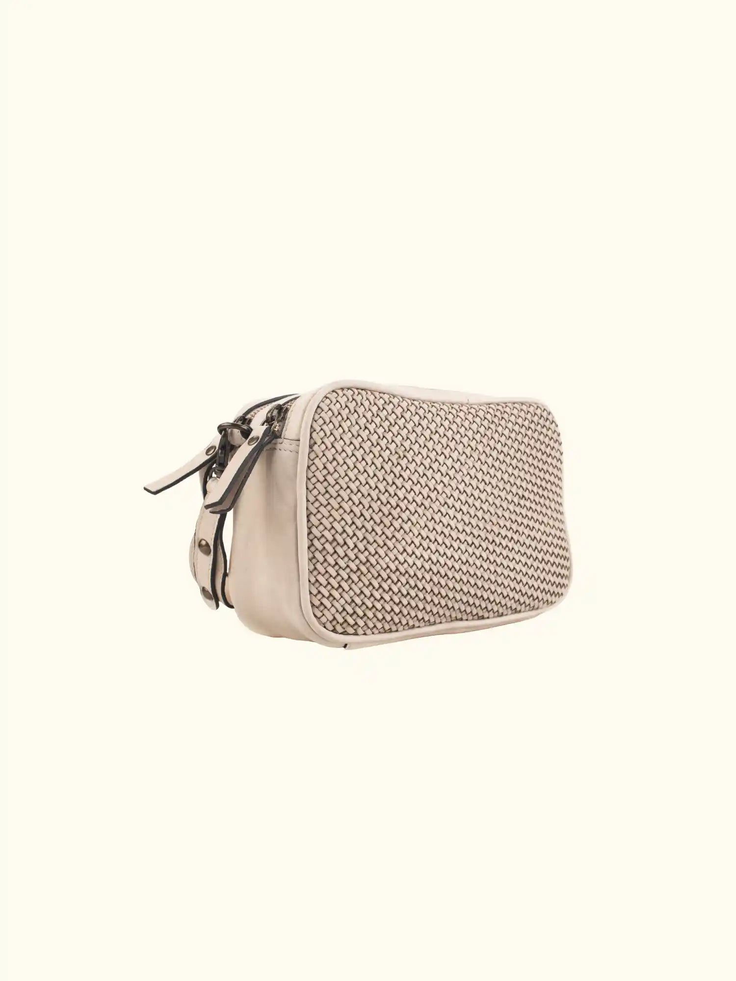 Gia Washed Leather Crossbody Bag