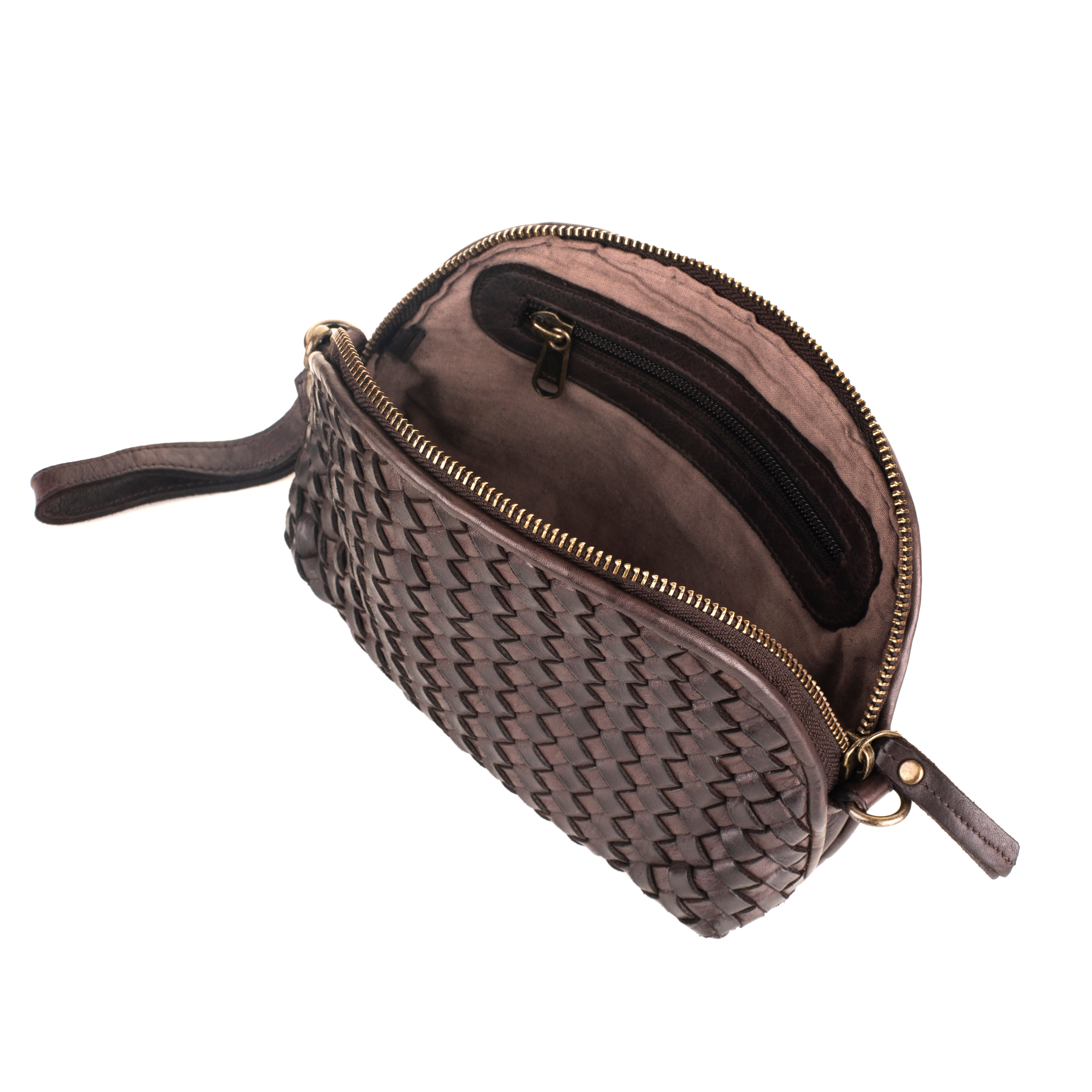 Elodie Cosmetic Pouch - Washed Leather