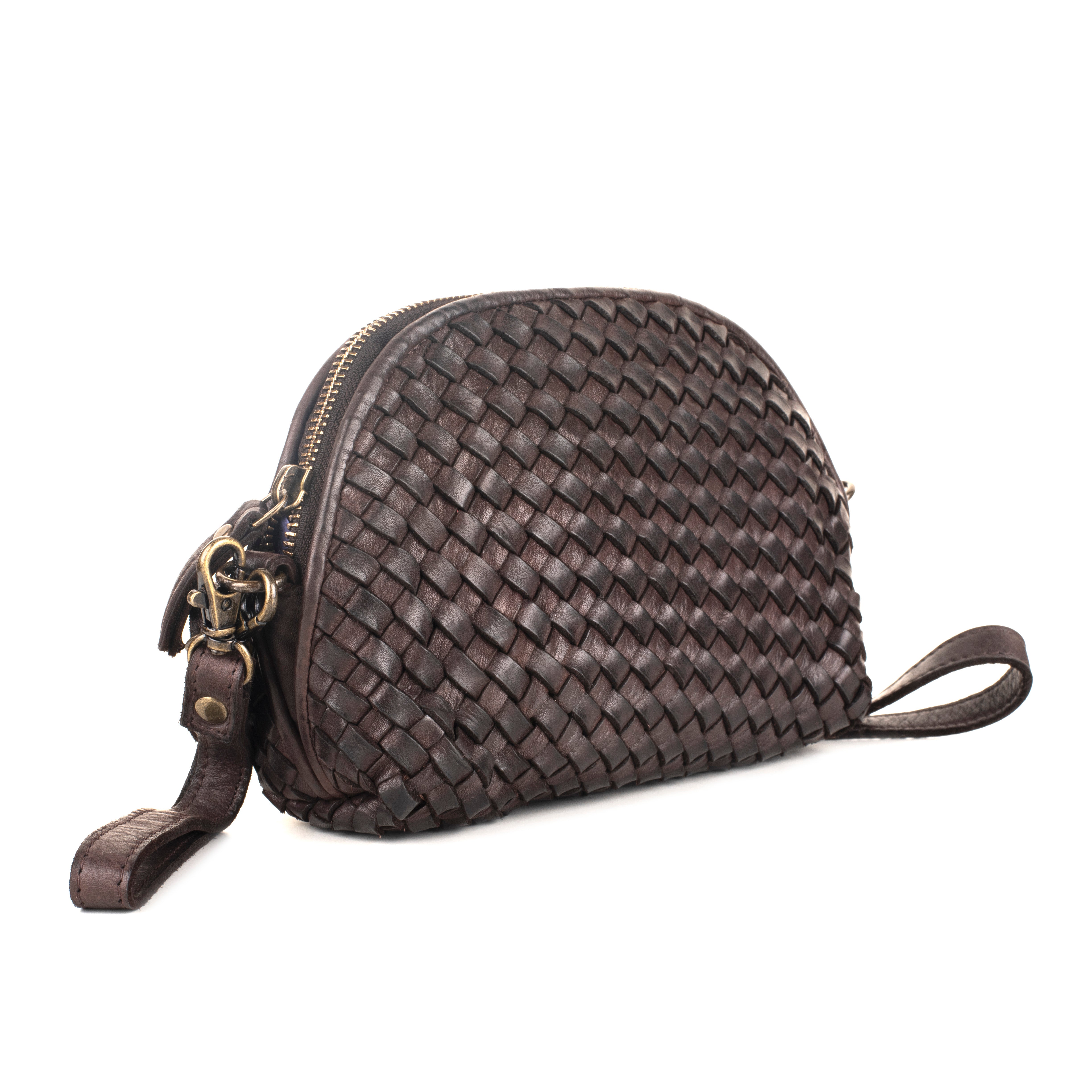 Elodie Cosmetic Pouch - Washed Leather