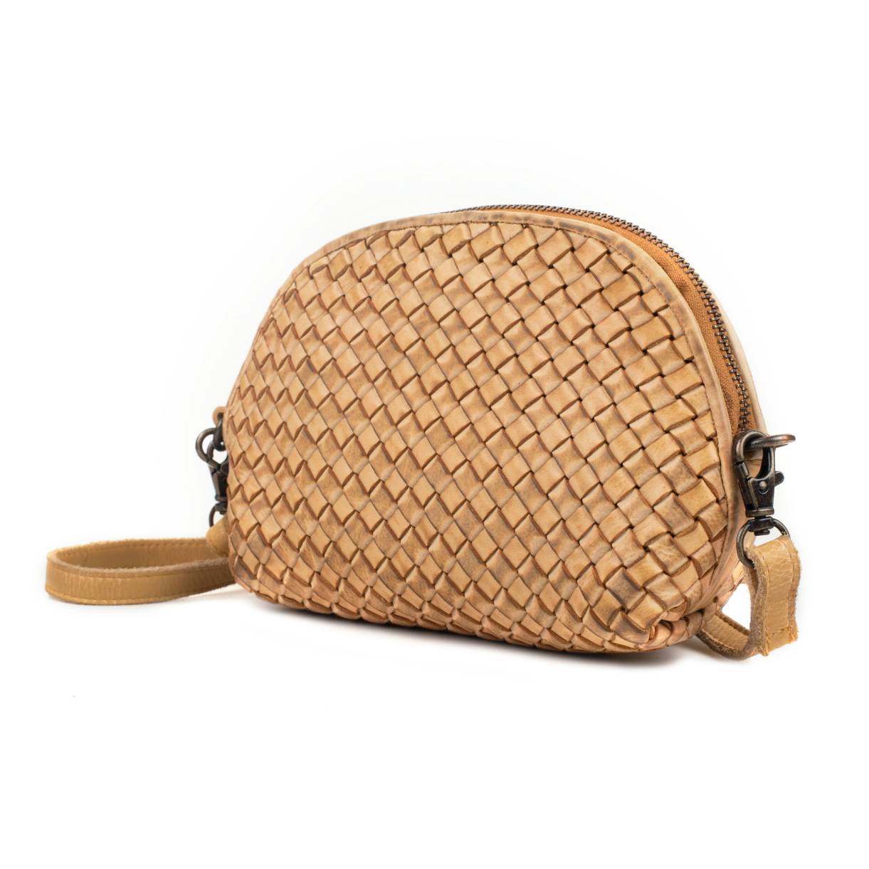 Elodie Cosmetic Pouch - Washed Leather