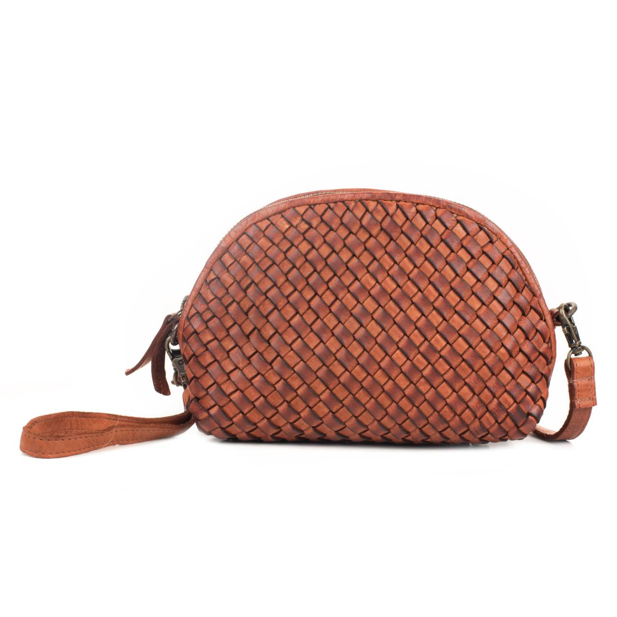 Elodie Cosmetic Pouch - Washed Leather