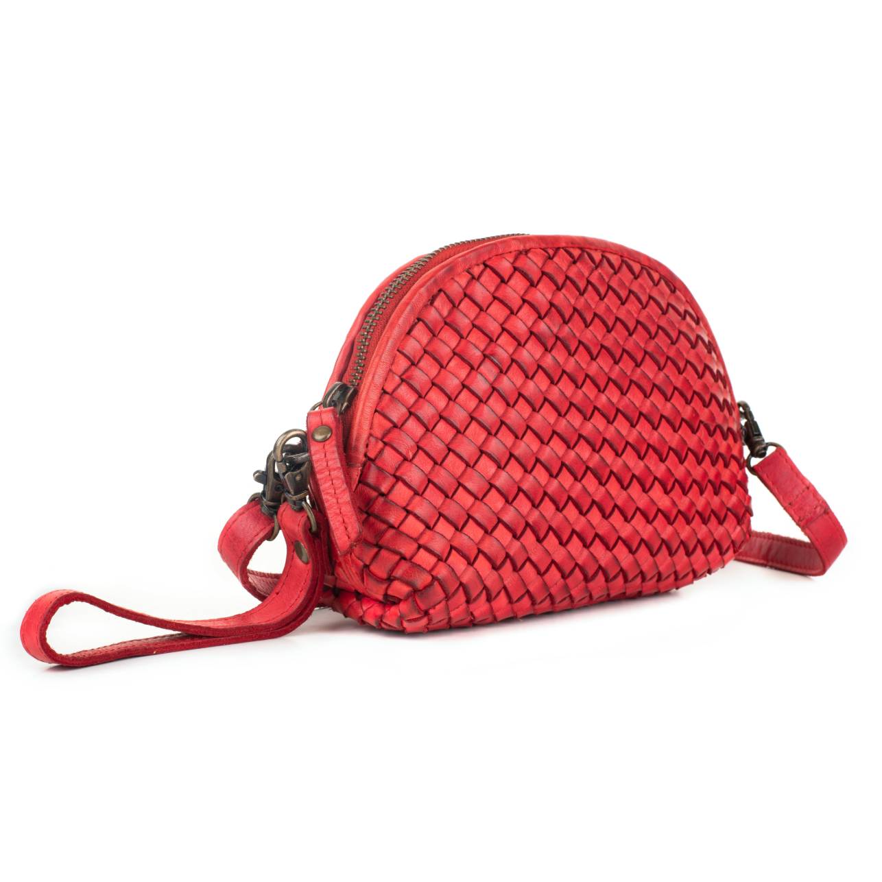 Elodie Cosmetic Pouch - Washed Leather