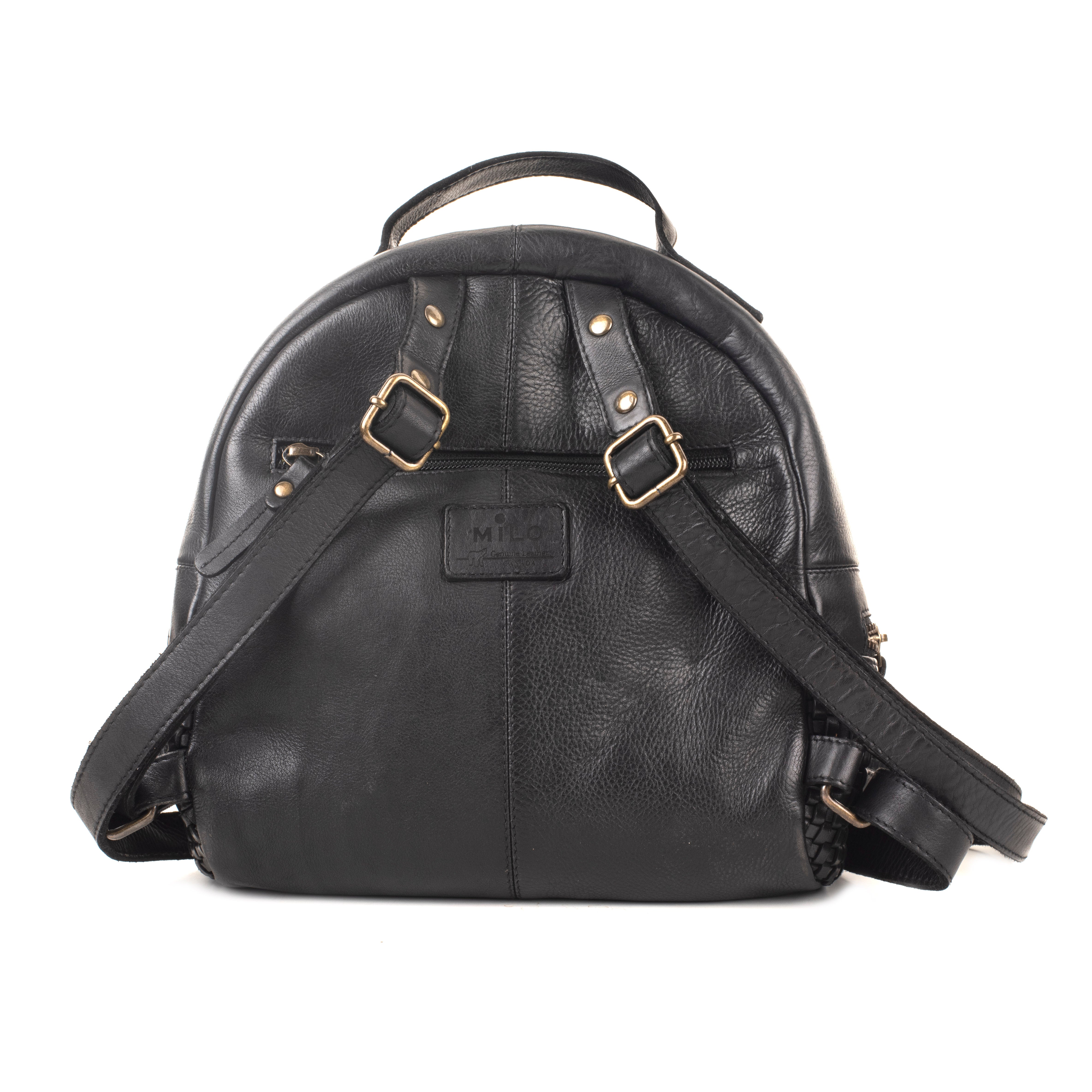Ines Washed Leather Backpack