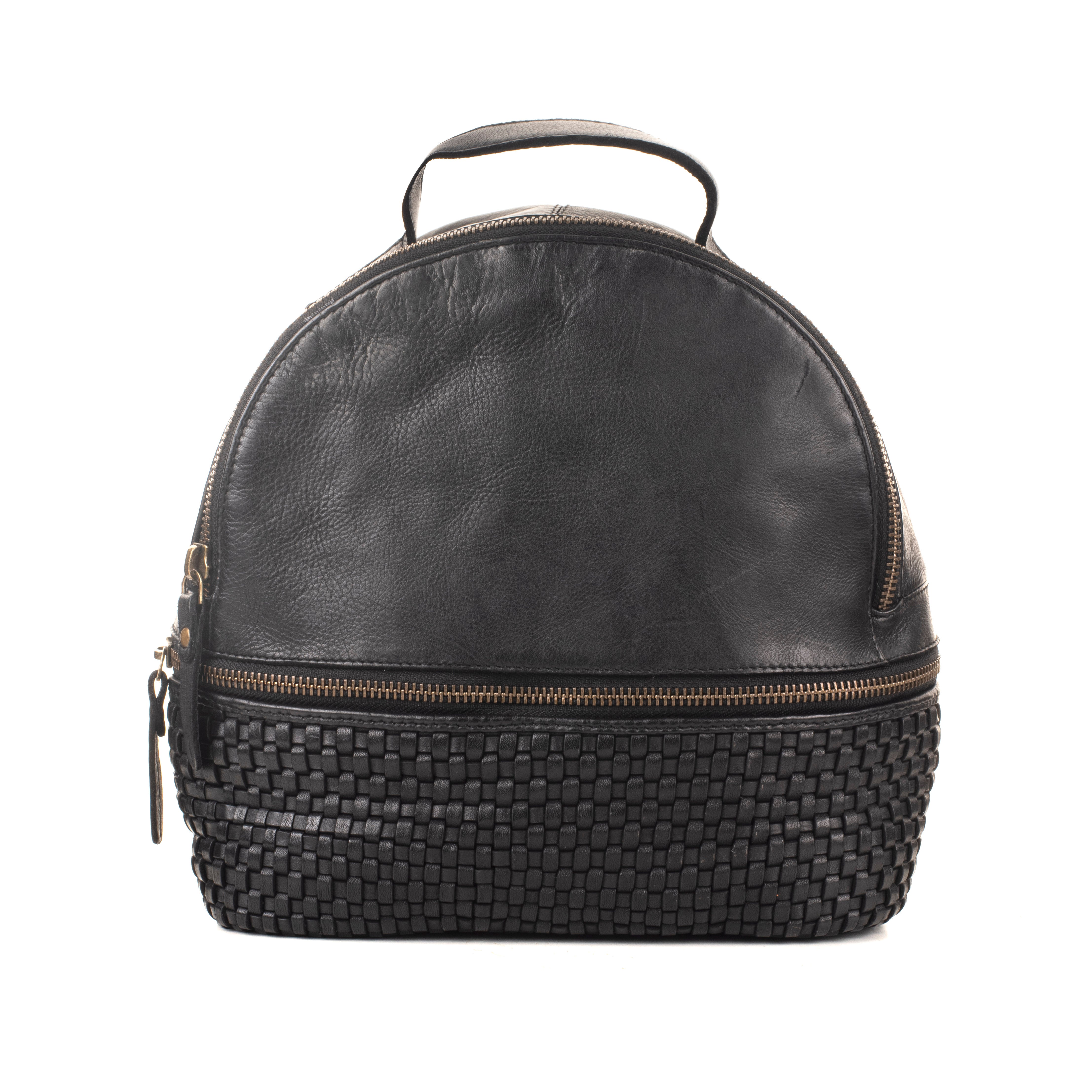 Ines Washed Leather Backpack