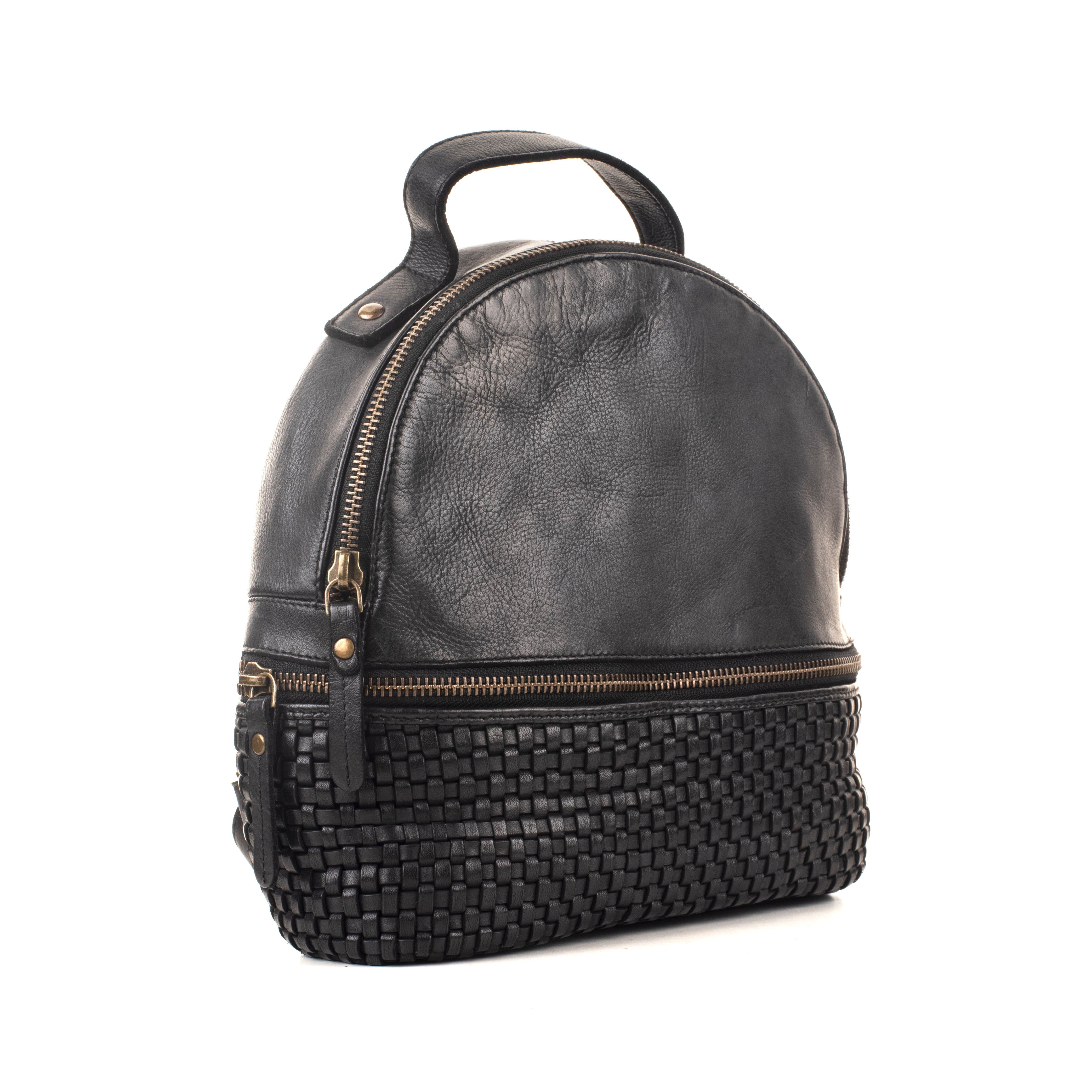 Ines Washed Leather Backpack