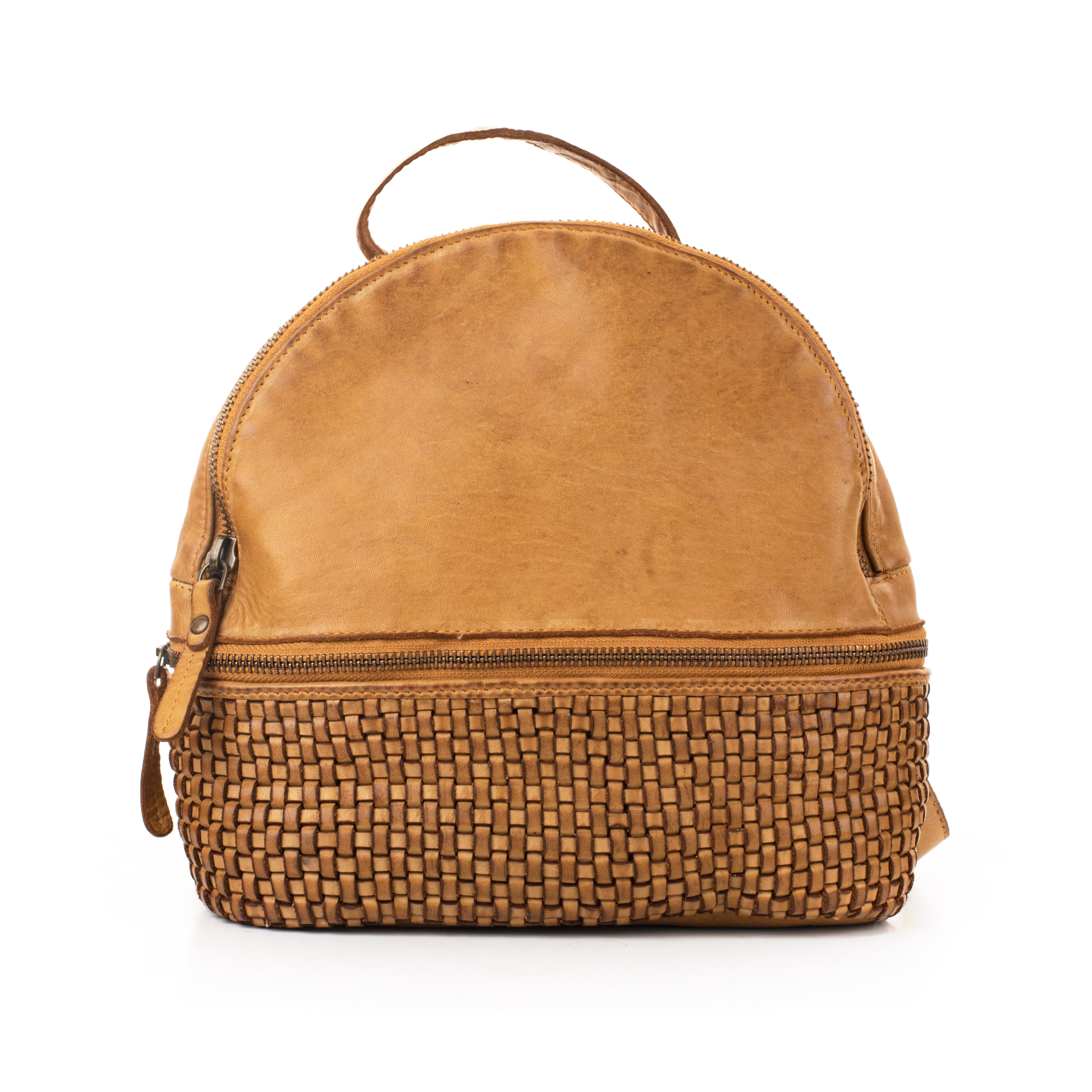 Ines Washed Leather Backpack