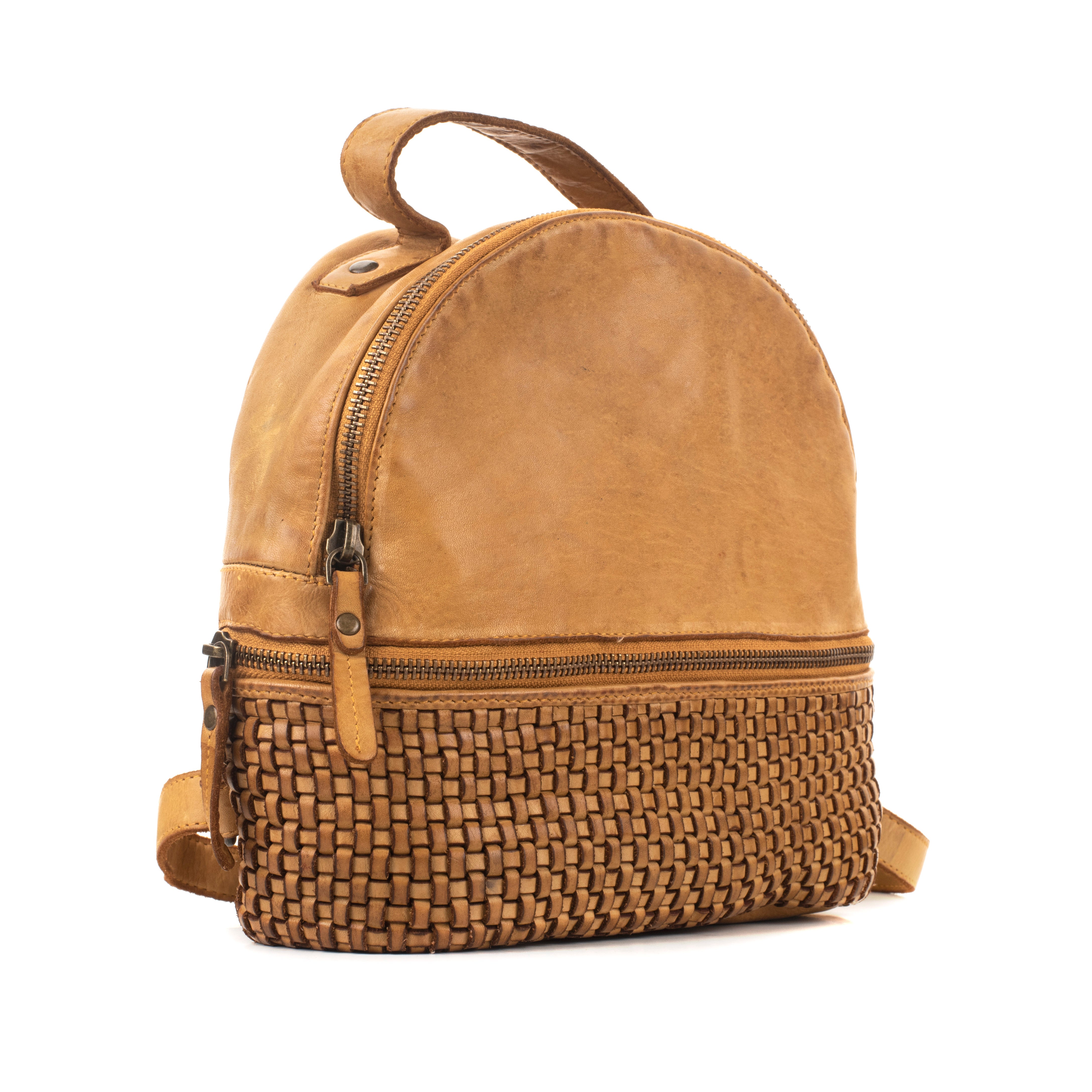 Ines Washed Leather Backpack