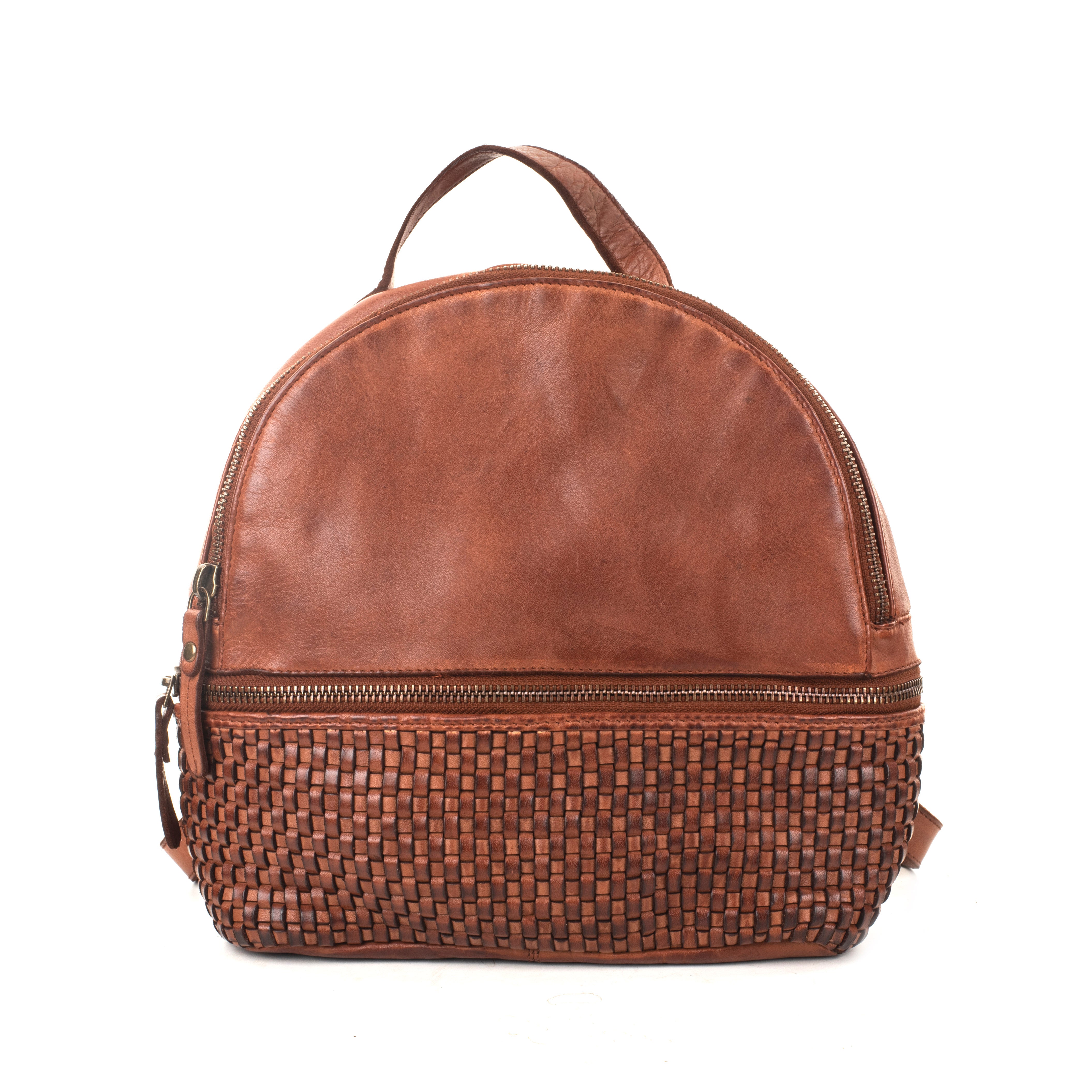 Ines Washed Leather Backpack