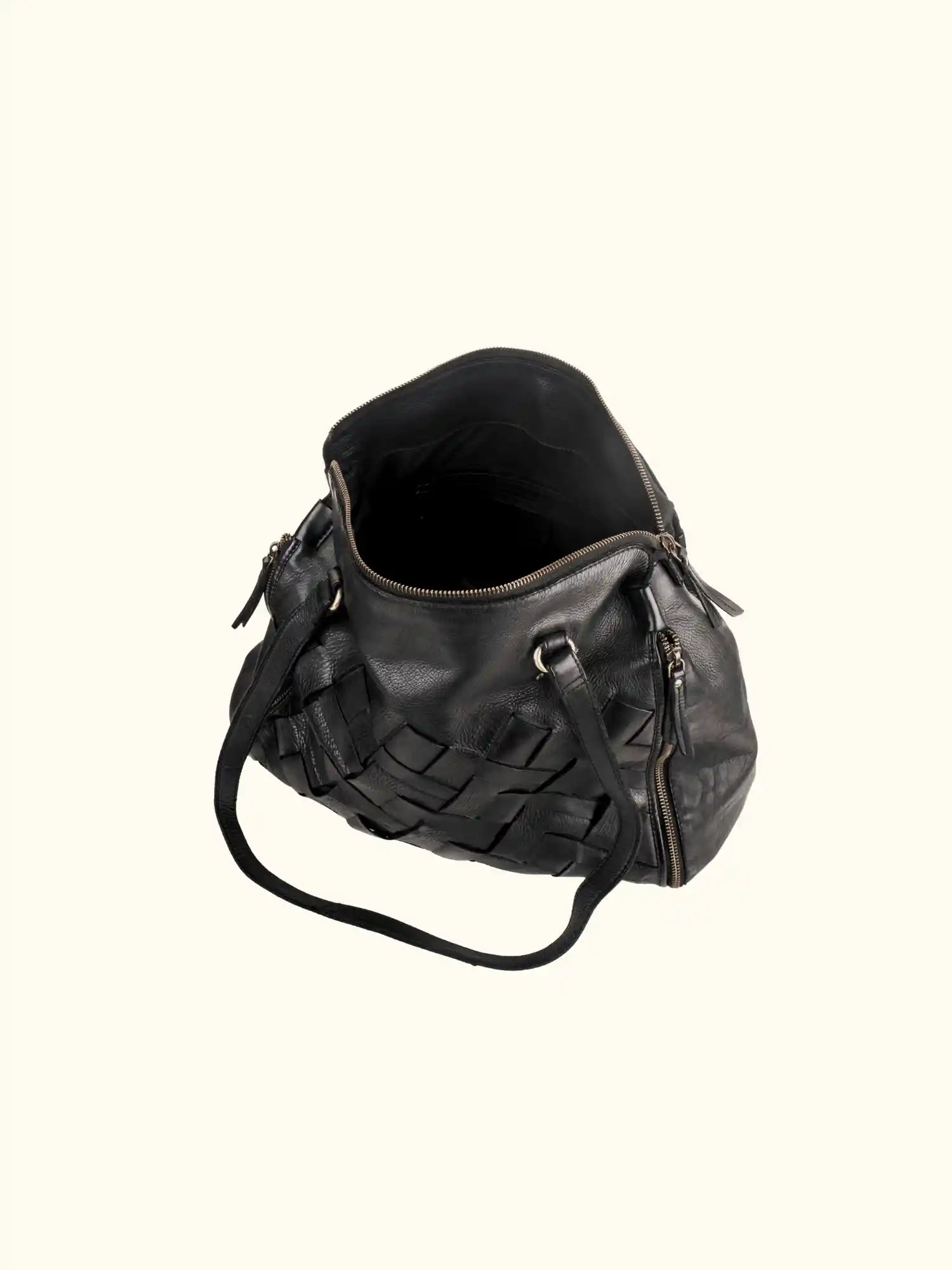 Adil Washed Leather Handbag