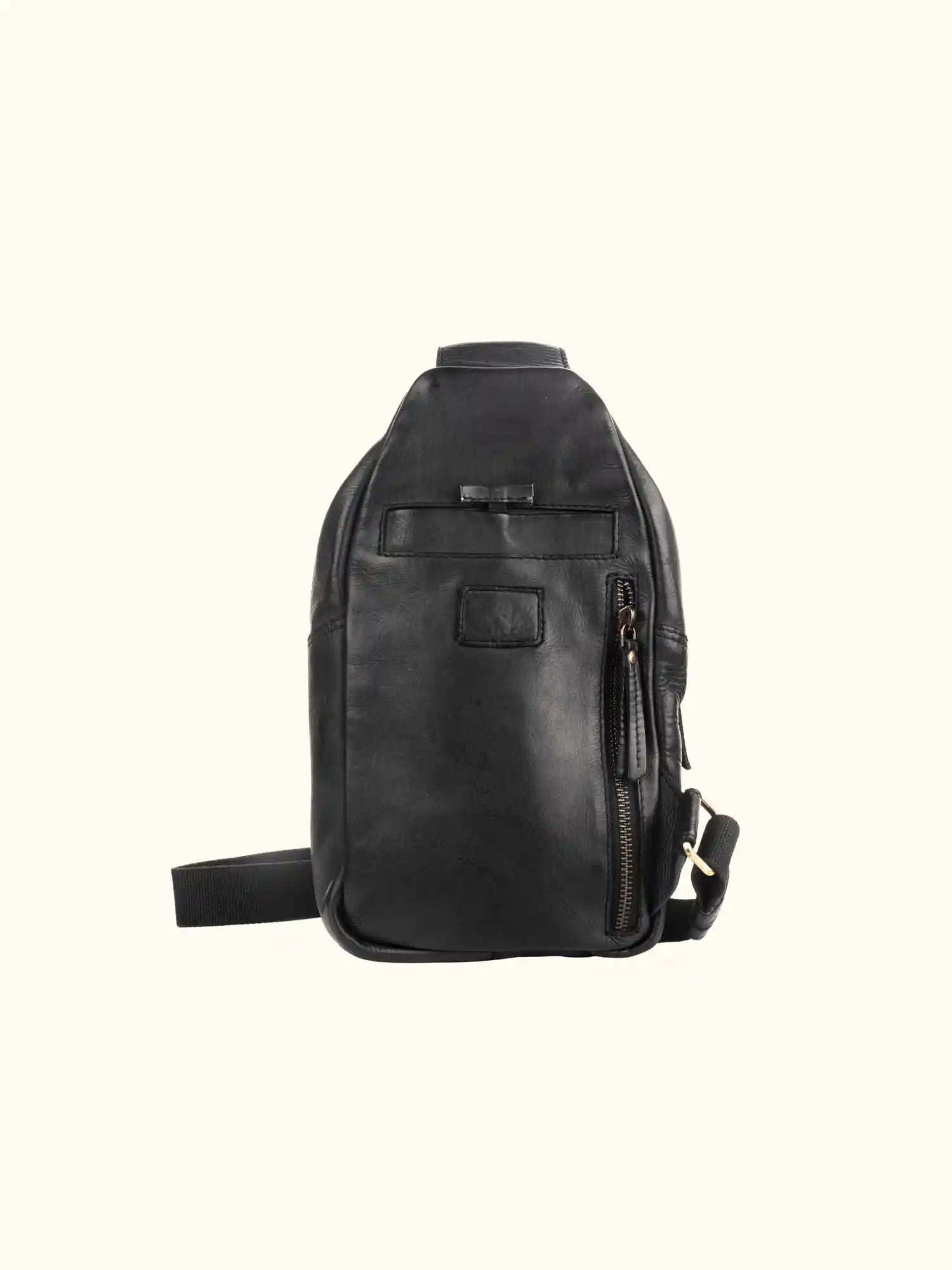 Martina Washed Leather Sling Backpack