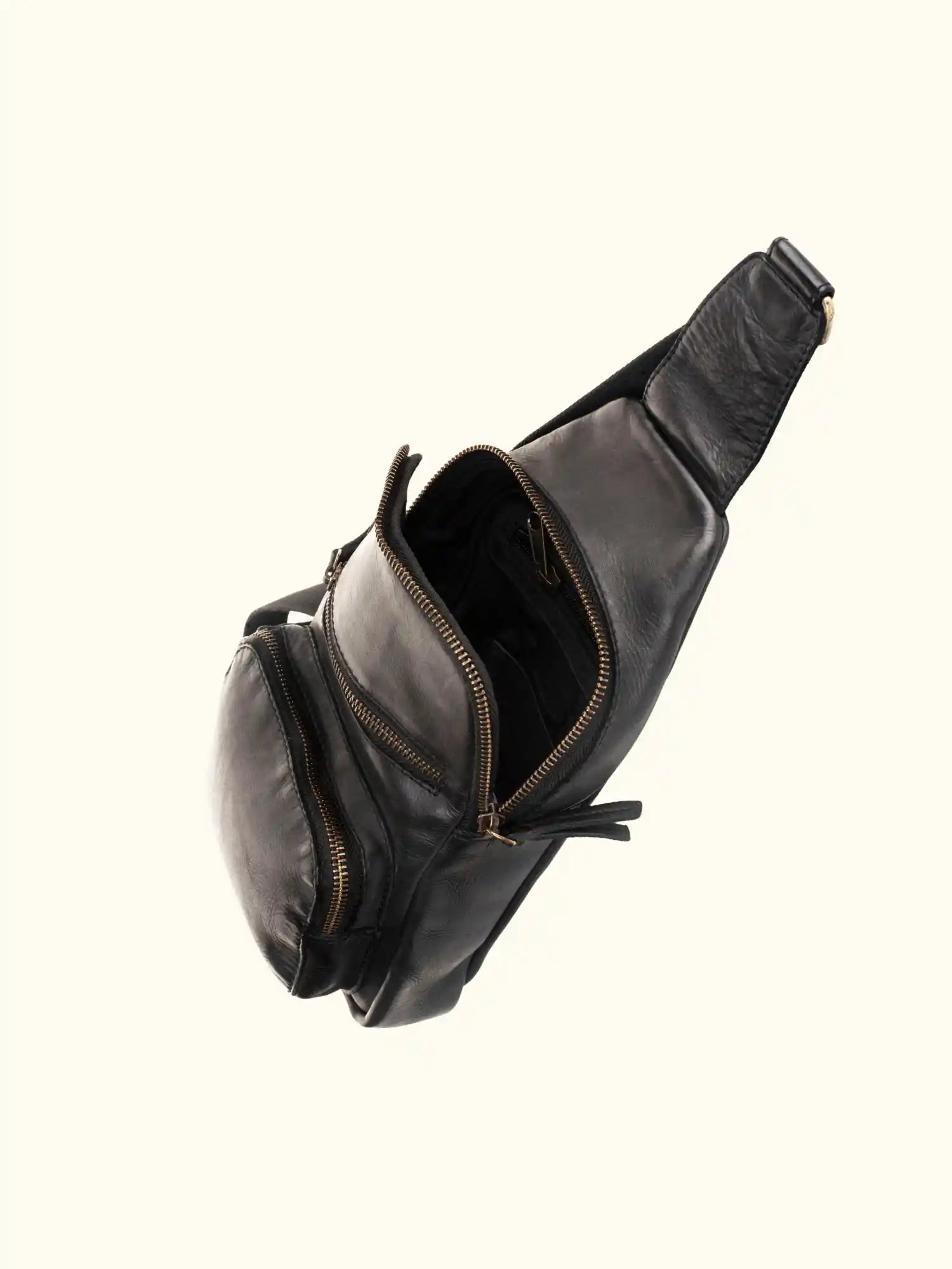 Martina Washed Leather Sling Backpack