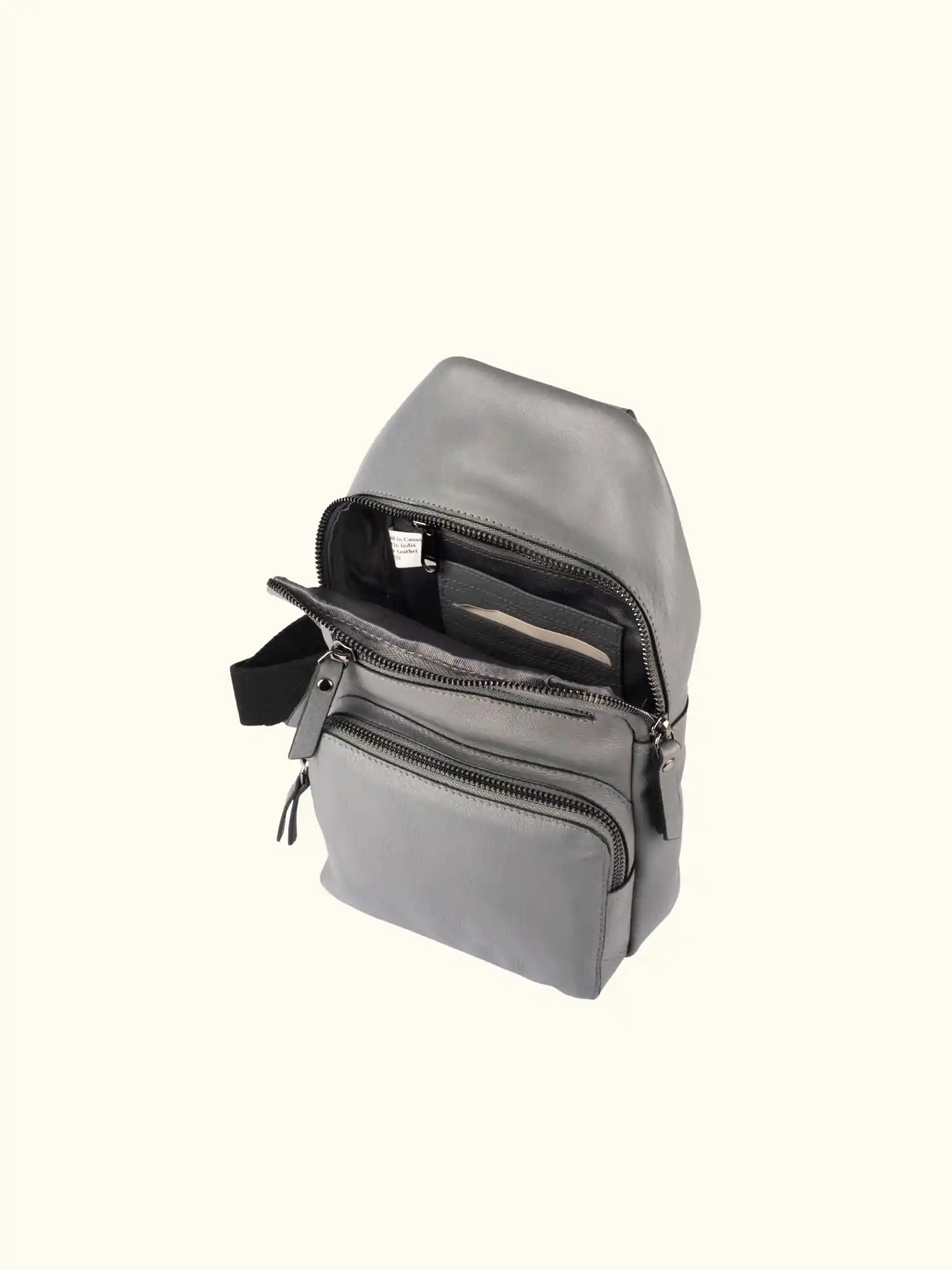 Martina Washed Leather Sling Backpack