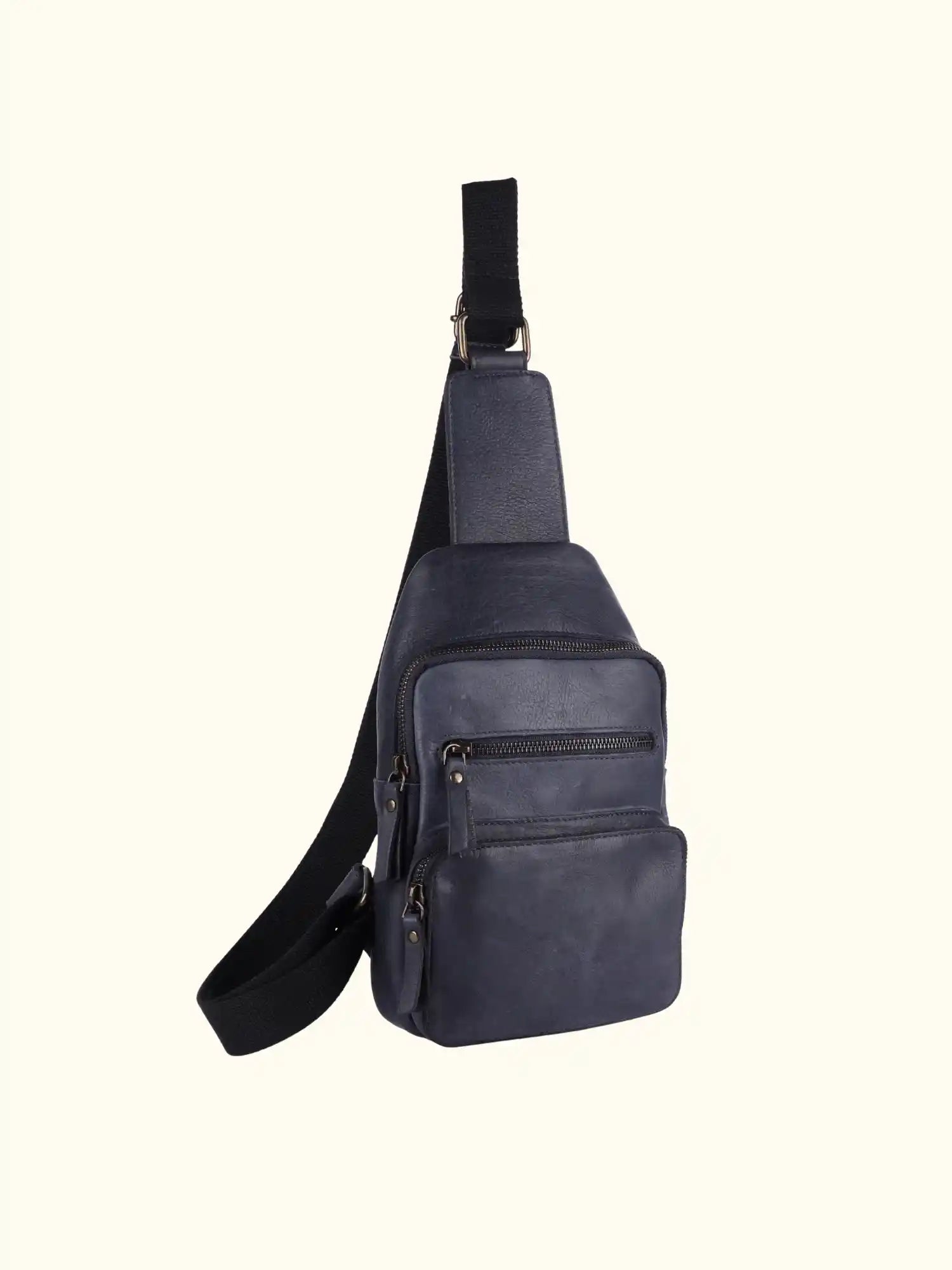 Martina Washed Leather Sling Backpack