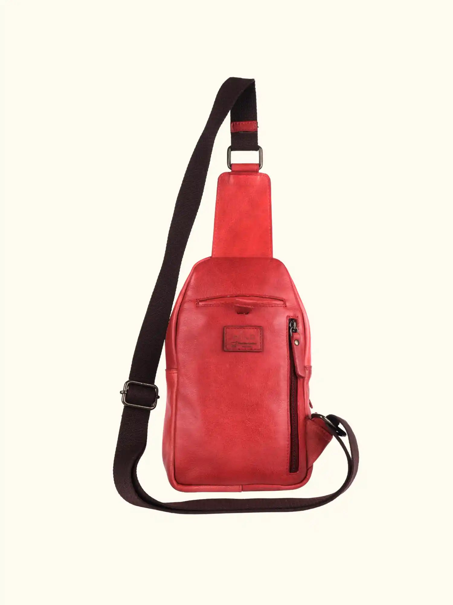 Martina Washed Leather Sling Backpack