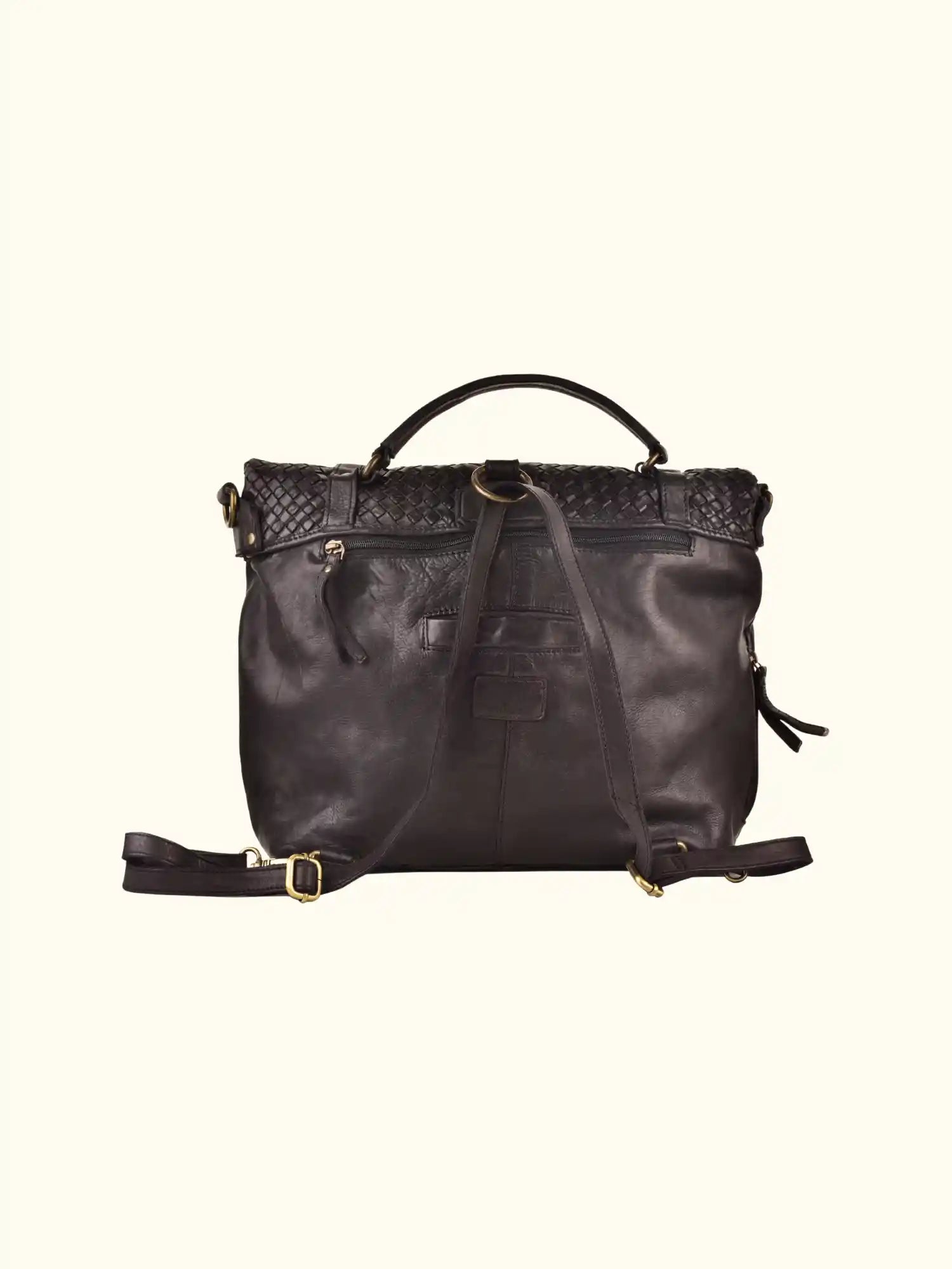 Nelson Washed Leather Backpack